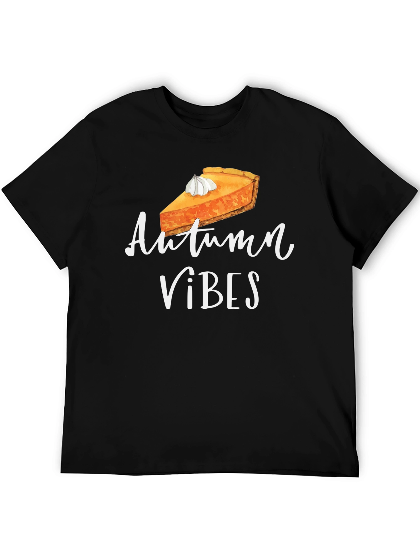 Autumn Vibes Pumpkin Pie T-Shirt Fall Season Tee