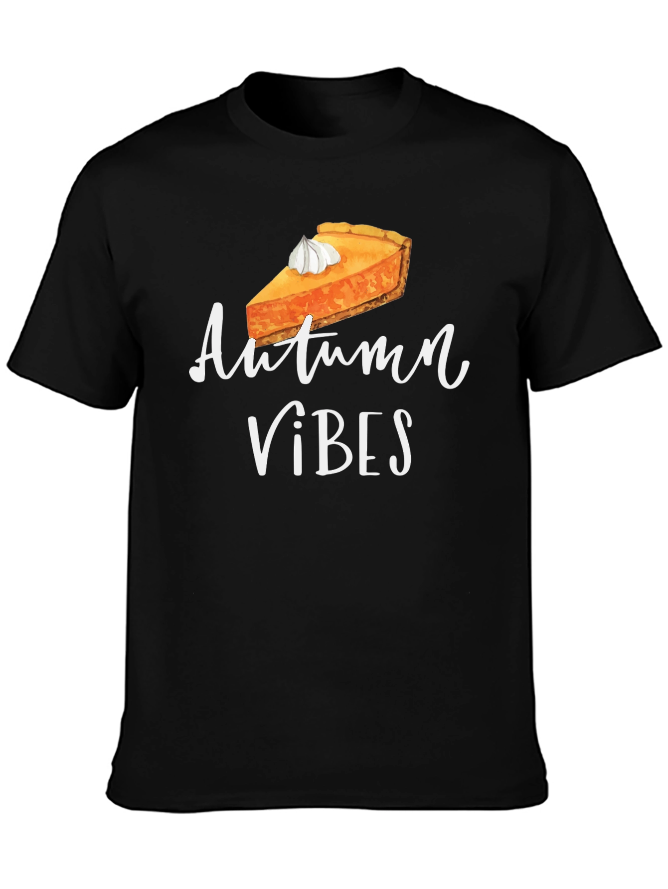 Autumn Vibes Pumpkin Pie T-Shirt Fall Season Tee