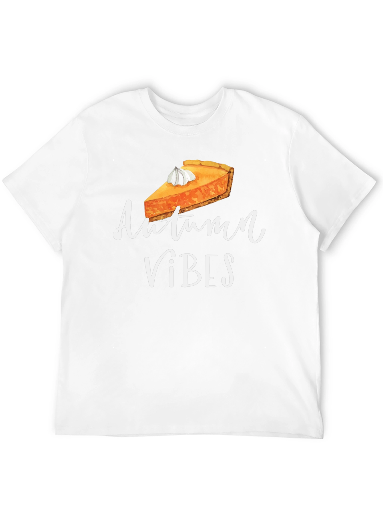 Autumn Vibes Pumpkin Pie T-Shirt Fall Season Tee