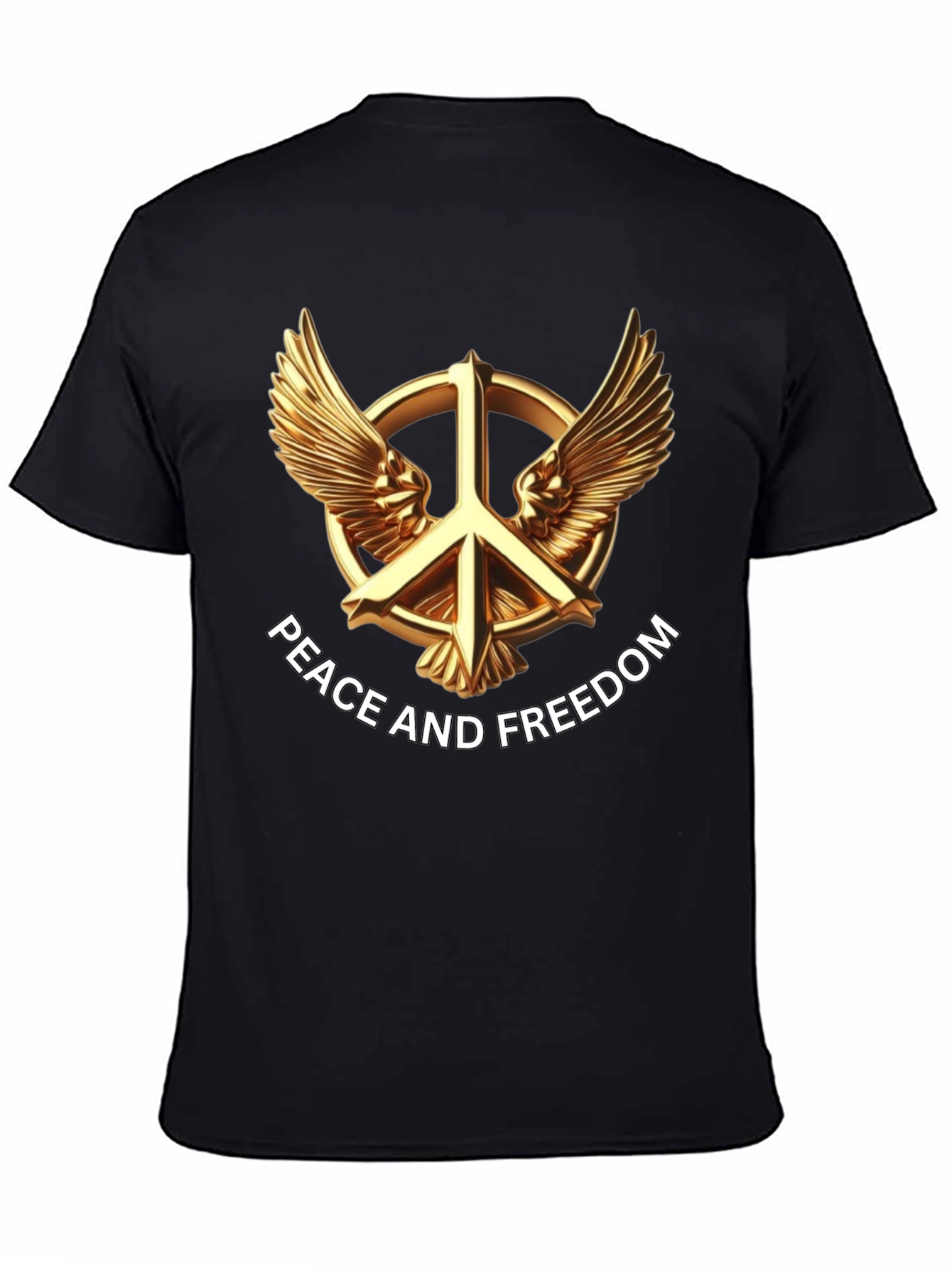 Peace and Freedom Graphic T-Shirt