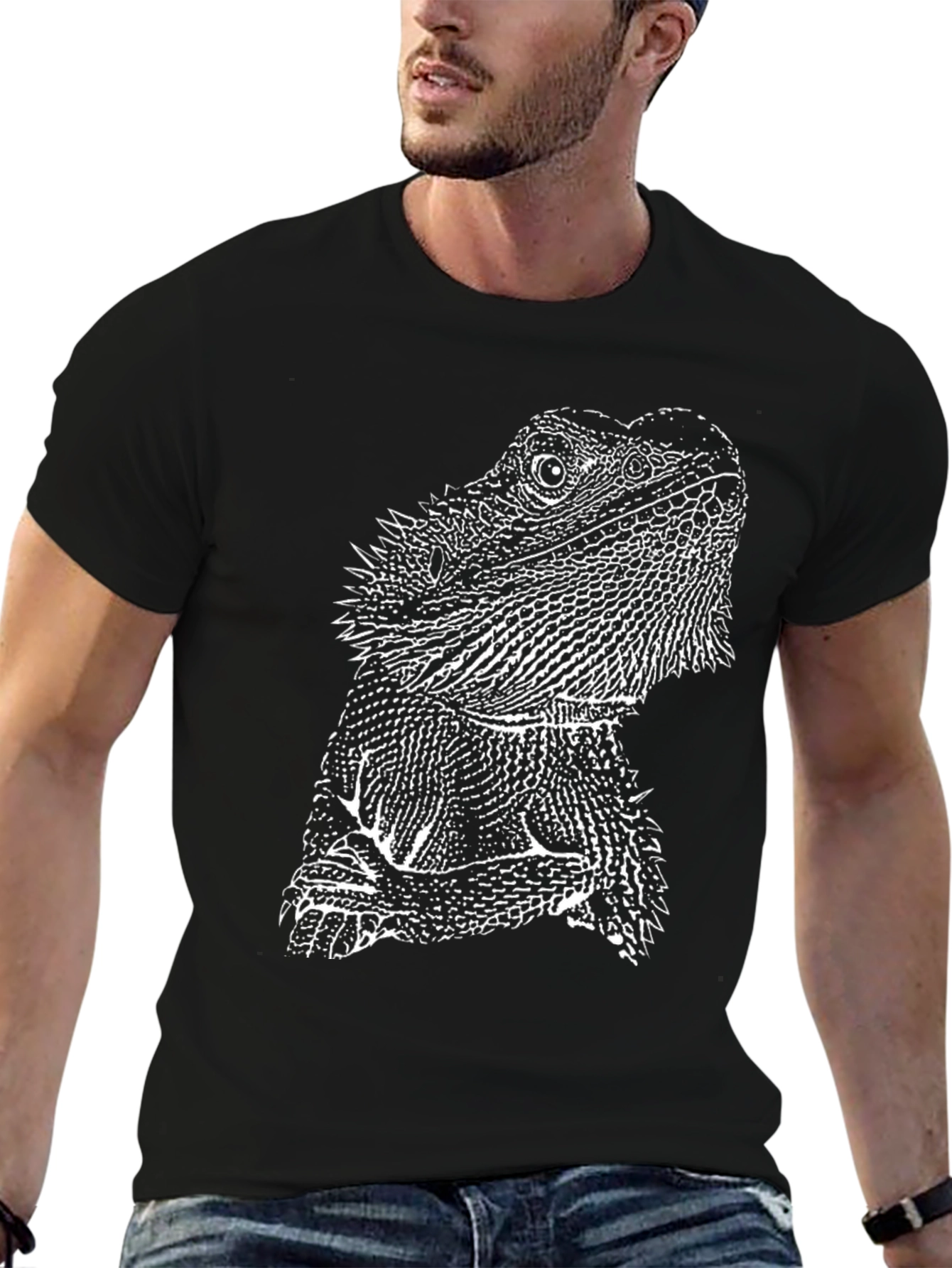 Bearded Dragon Tee - Cool Reptile Graphic T-Shirt
