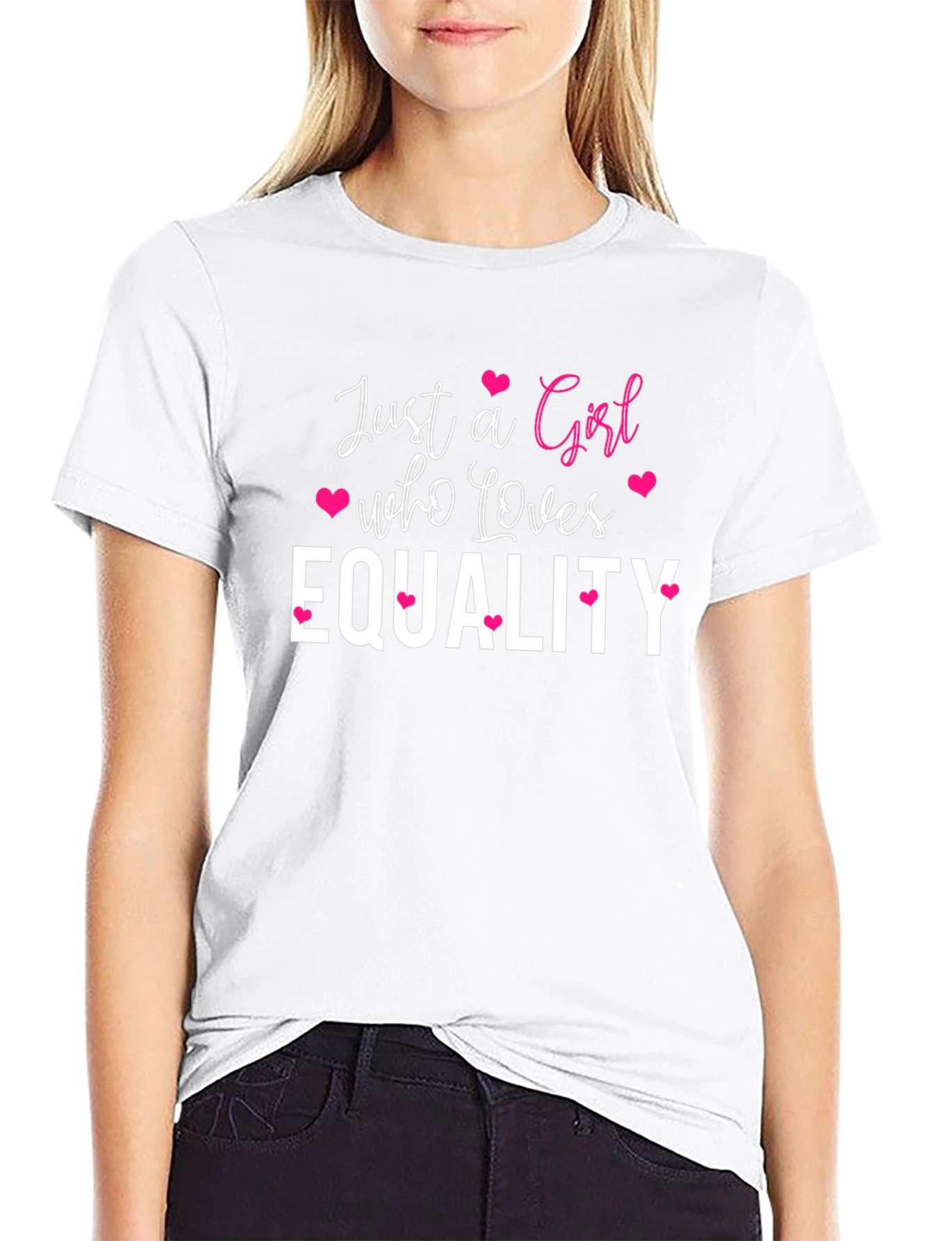 Equality Love Graphic Tee - Black