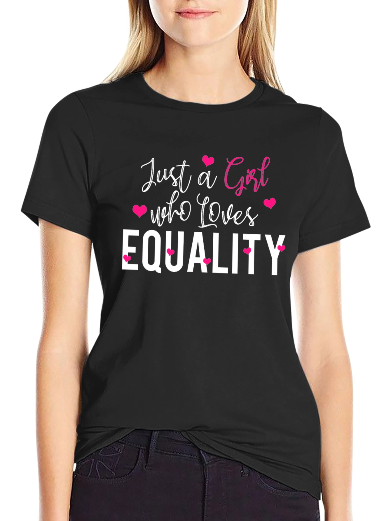 Equality Love Graphic Tee - Black