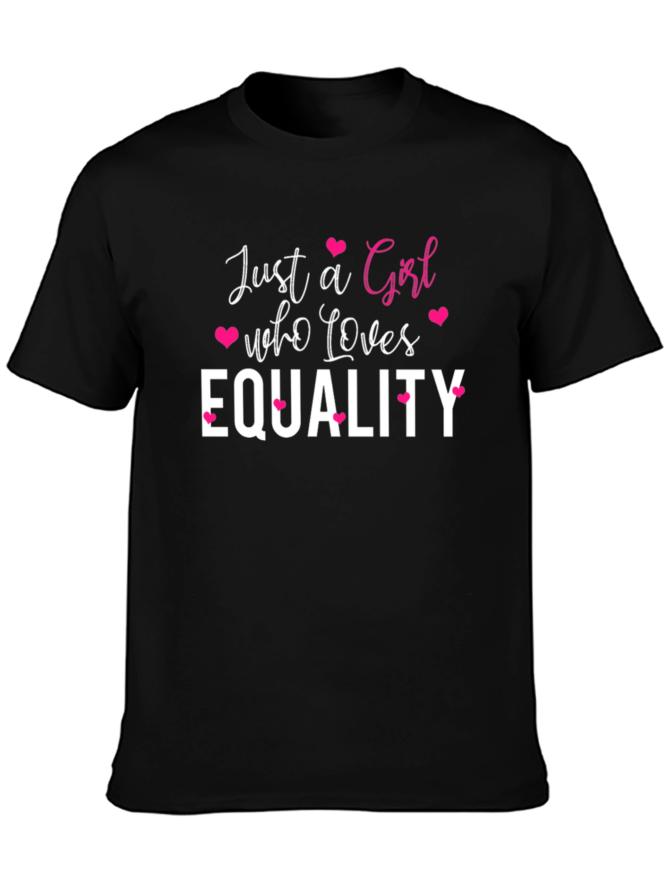 Equality Love Graphic Tee - Black