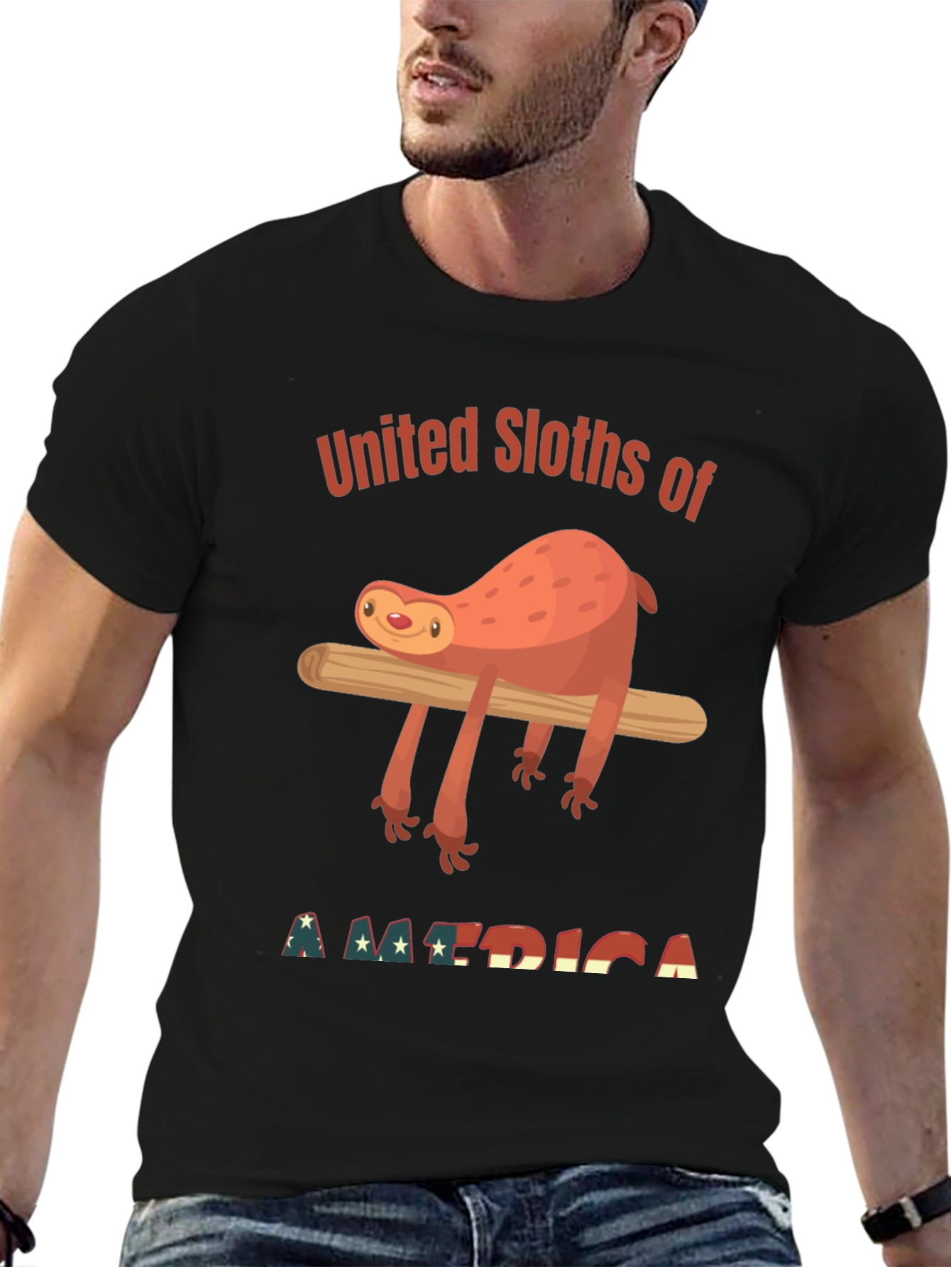 United Sloths of America Graphic Tee