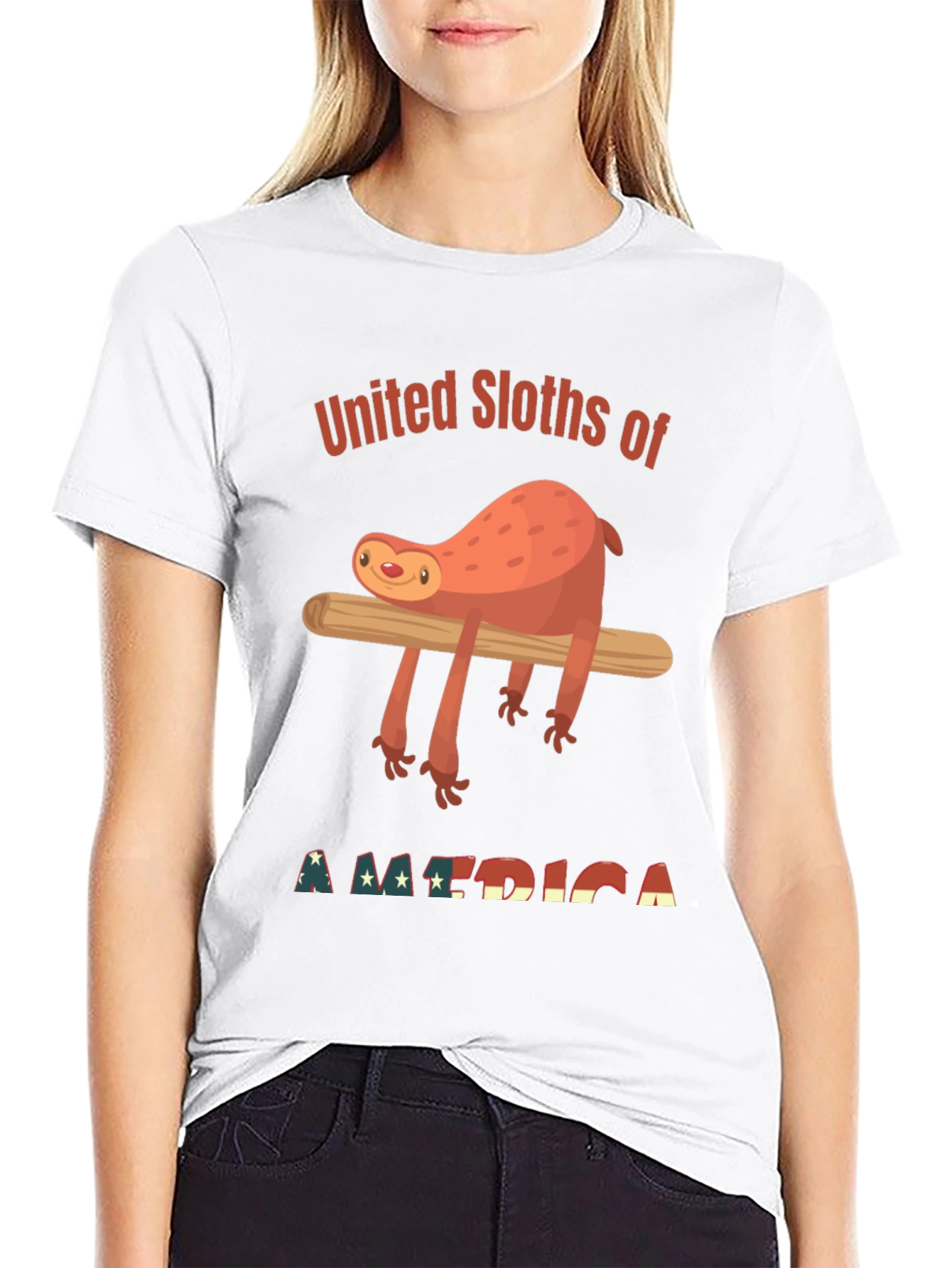United Sloths of America Graphic Tee