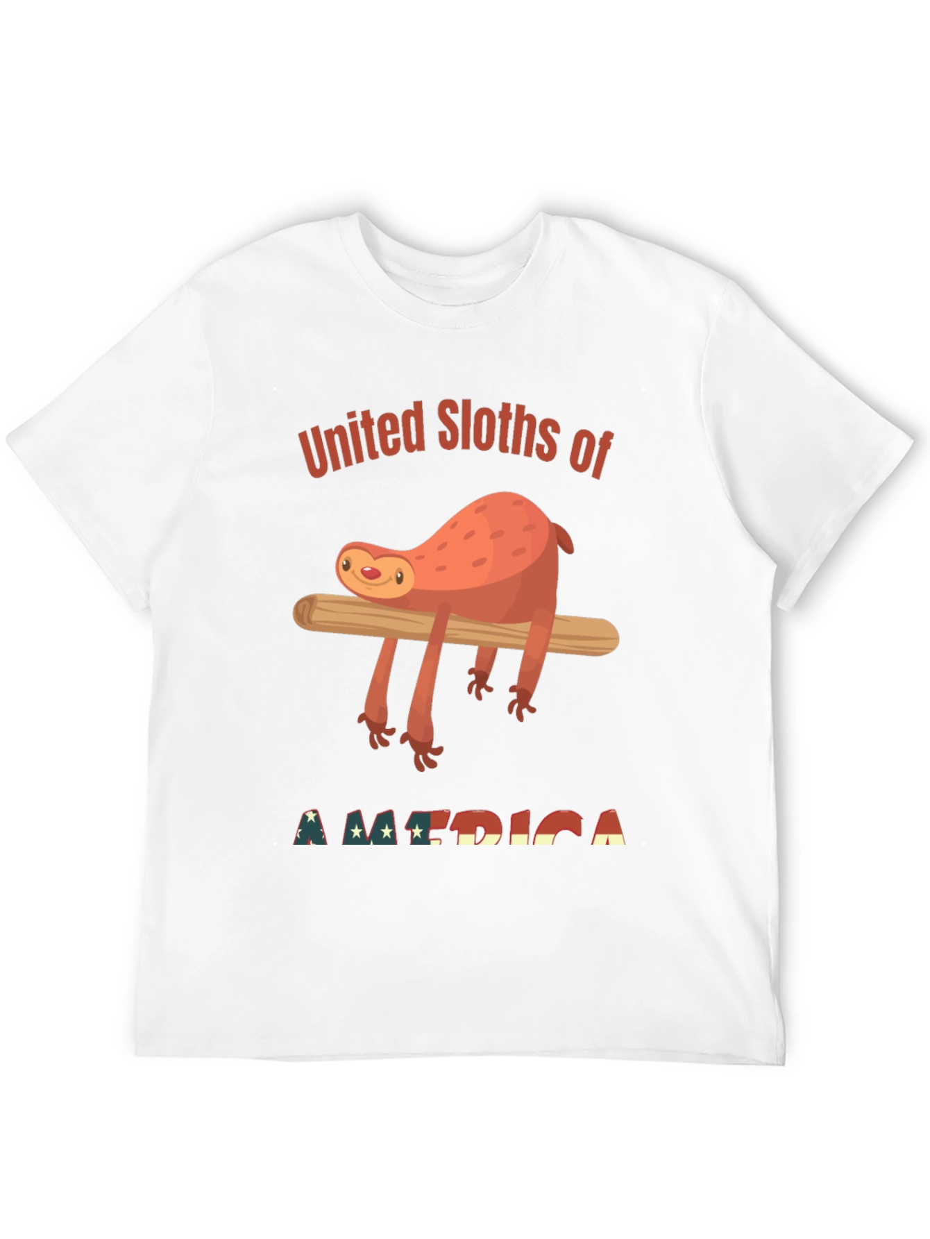 United Sloths of America Graphic Tee