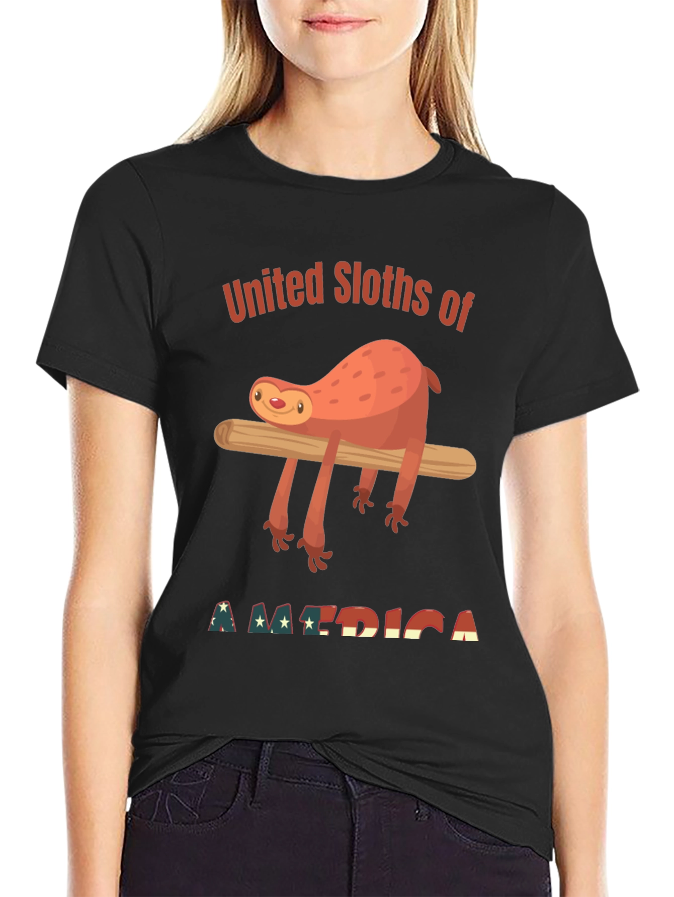 United Sloths of America Graphic Tee