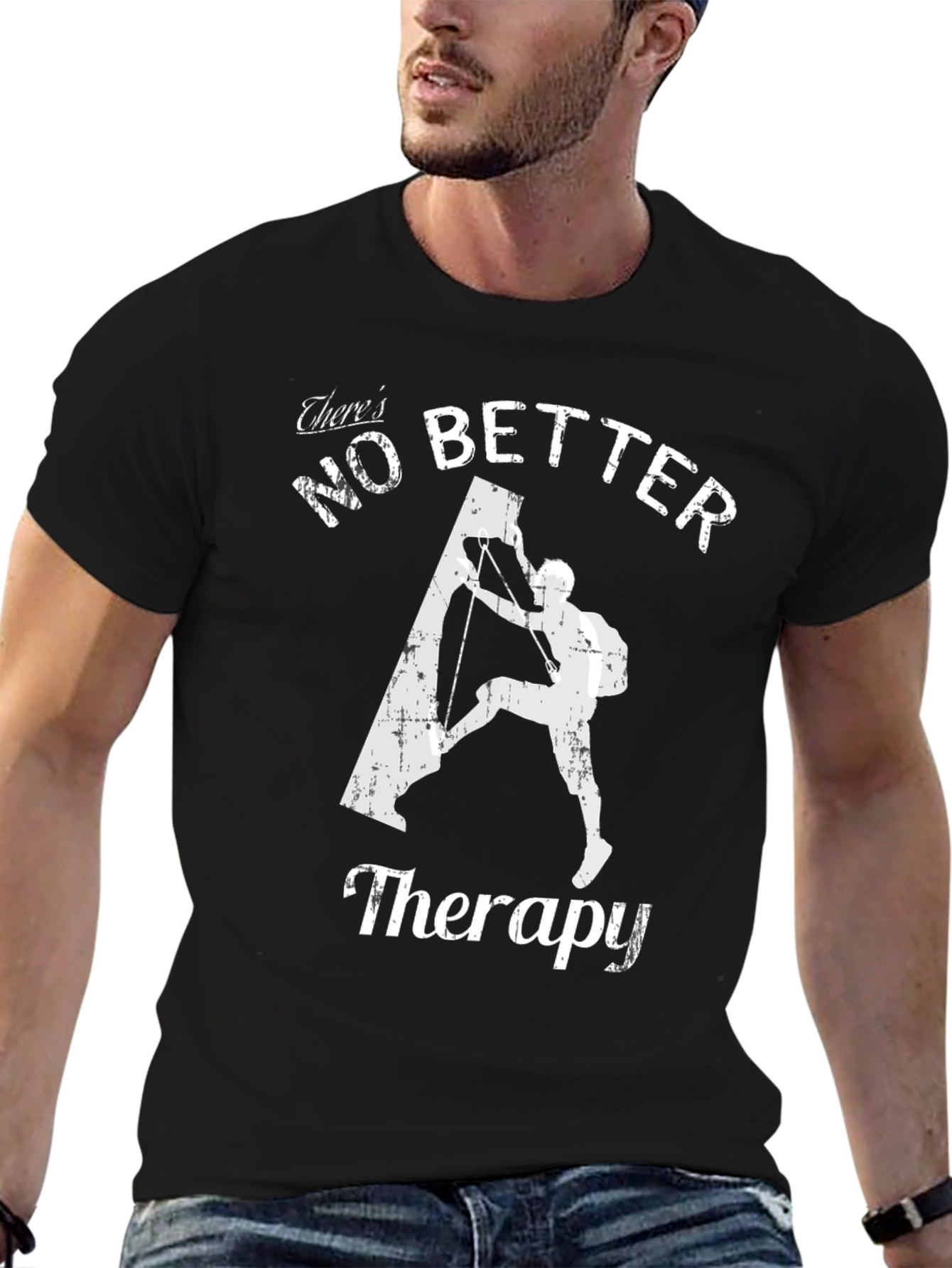 Climbing Therapy Graphic T-Shirt