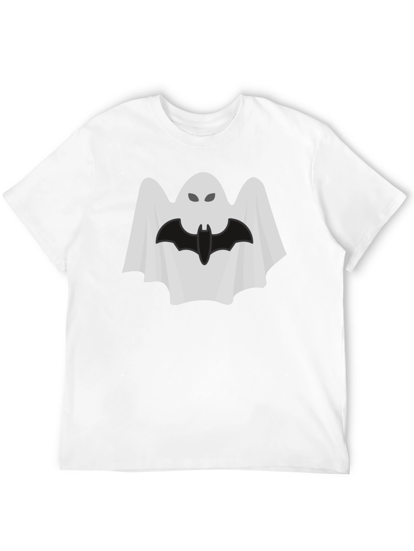 Spooky Ghost Bat T-Shirt - Halloween Tee