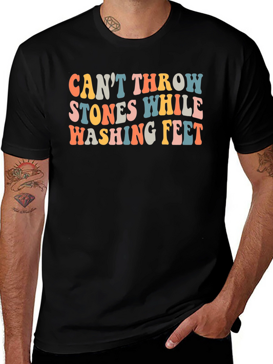 Cant Throw Stones T-Shirt