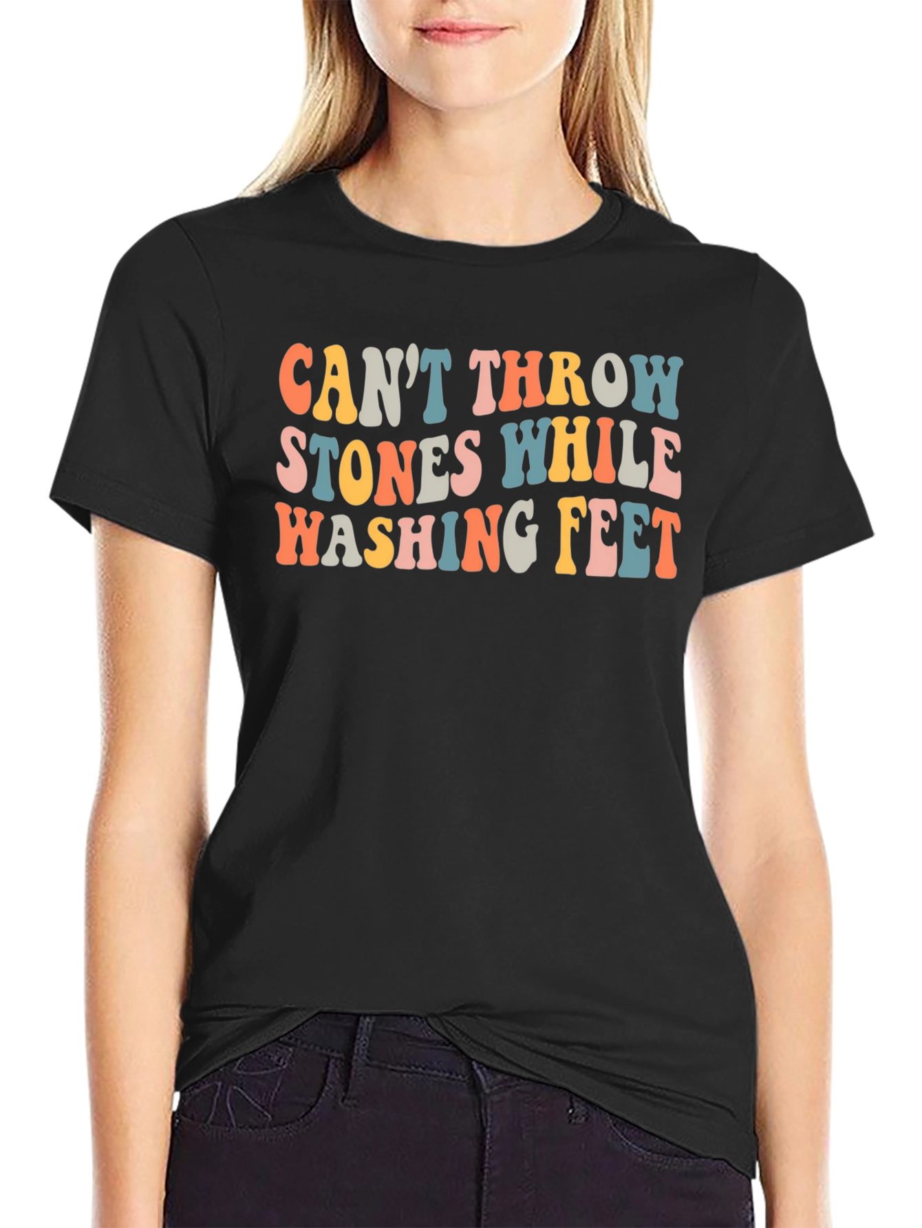Cant Throw Stones T-Shirt