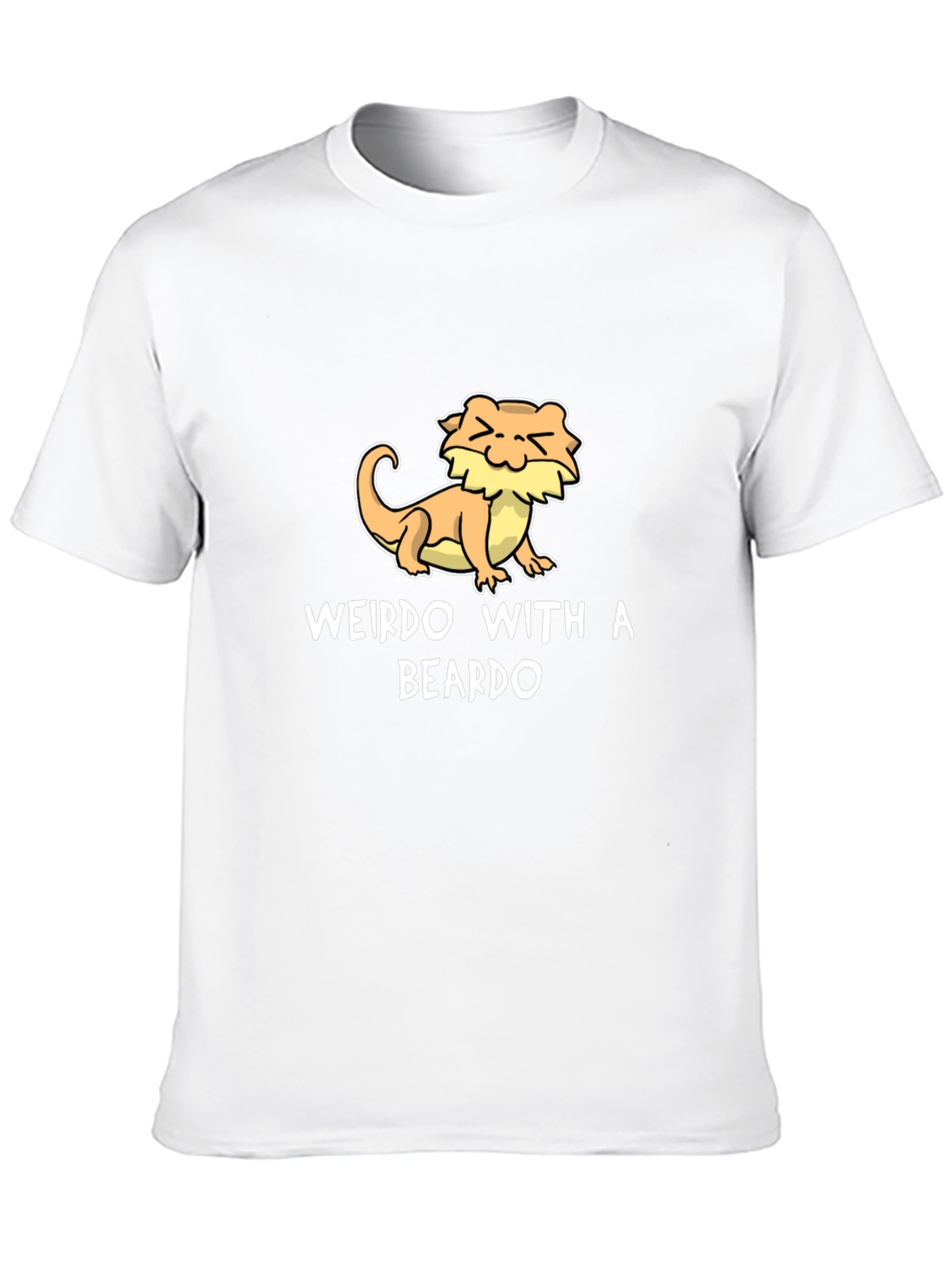 Weirdo with a Beardo T-Shirt Black