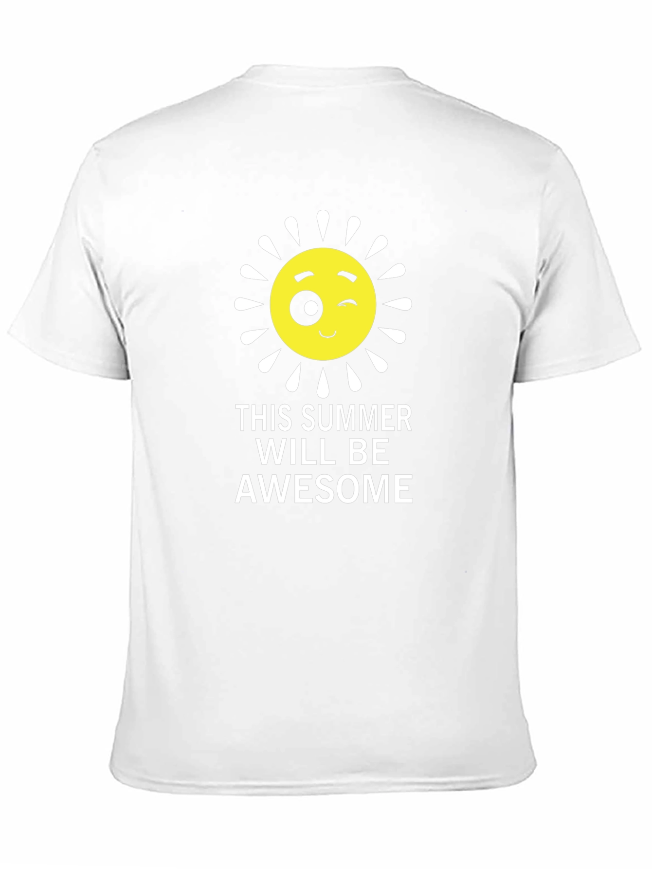 Summer Fun Graphic T-Shirt - Black
