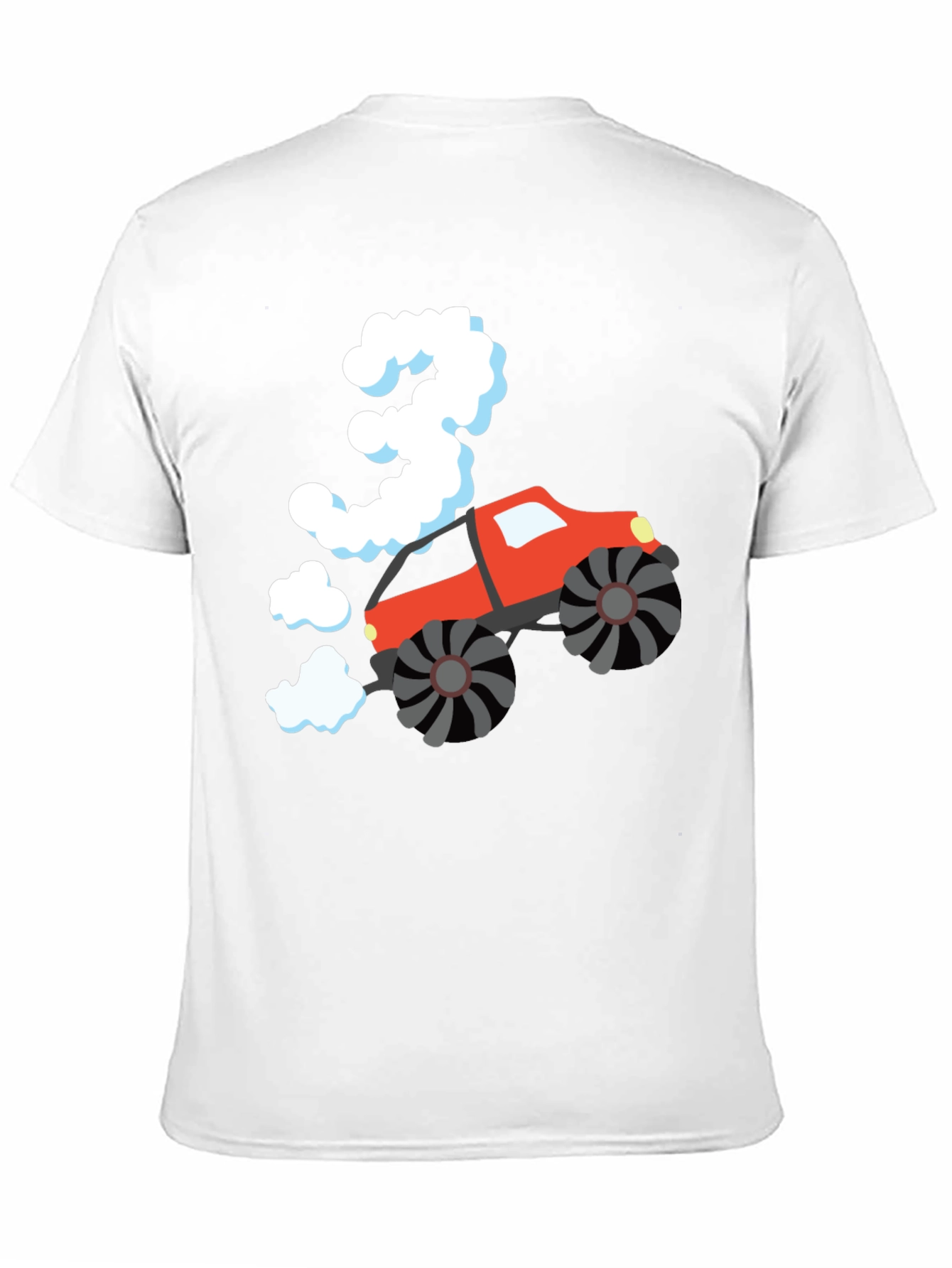 Monster Truck Birthday T-Shirt - Age 3