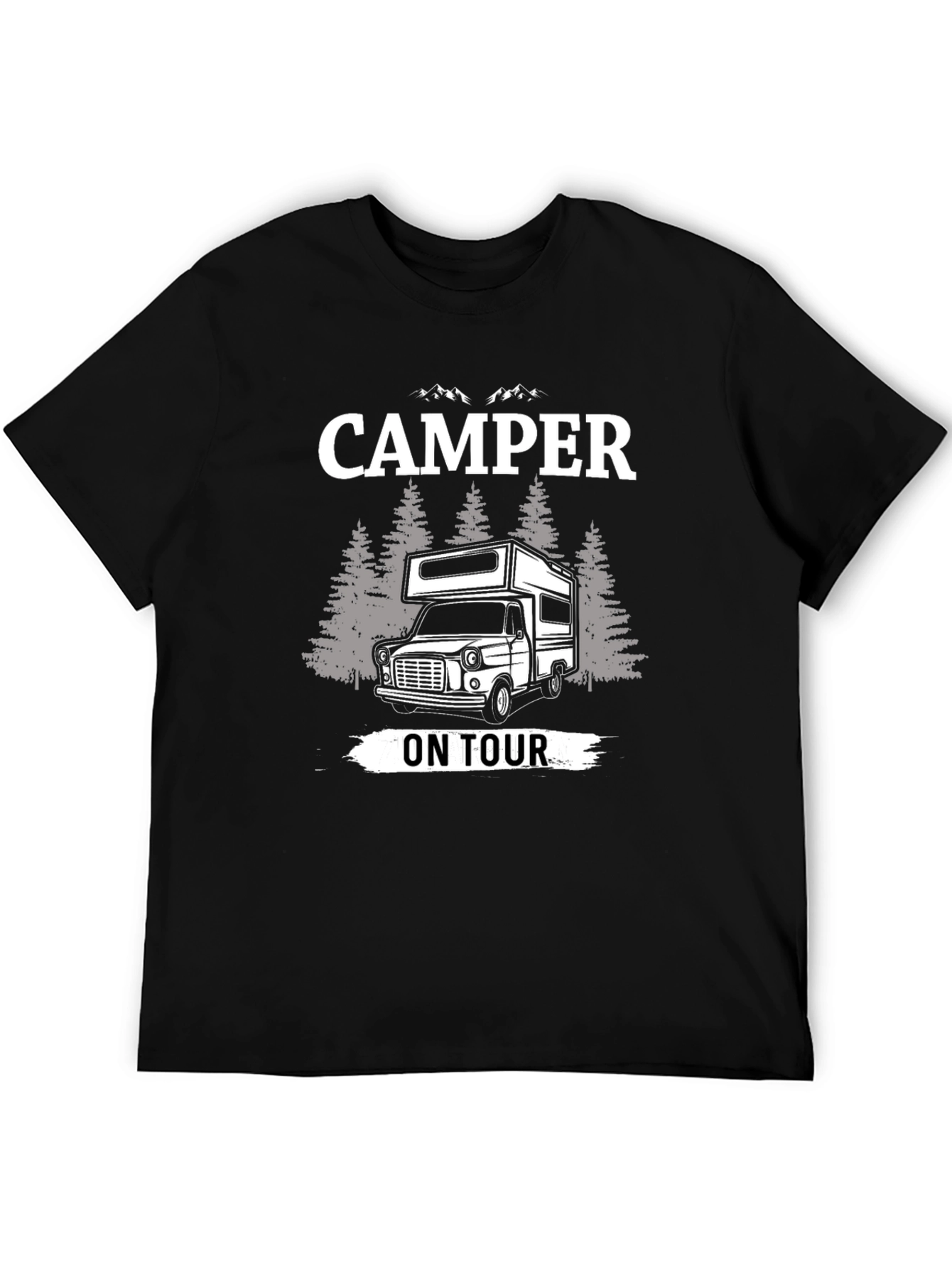 Camper On Tour Graphic T-Shirt