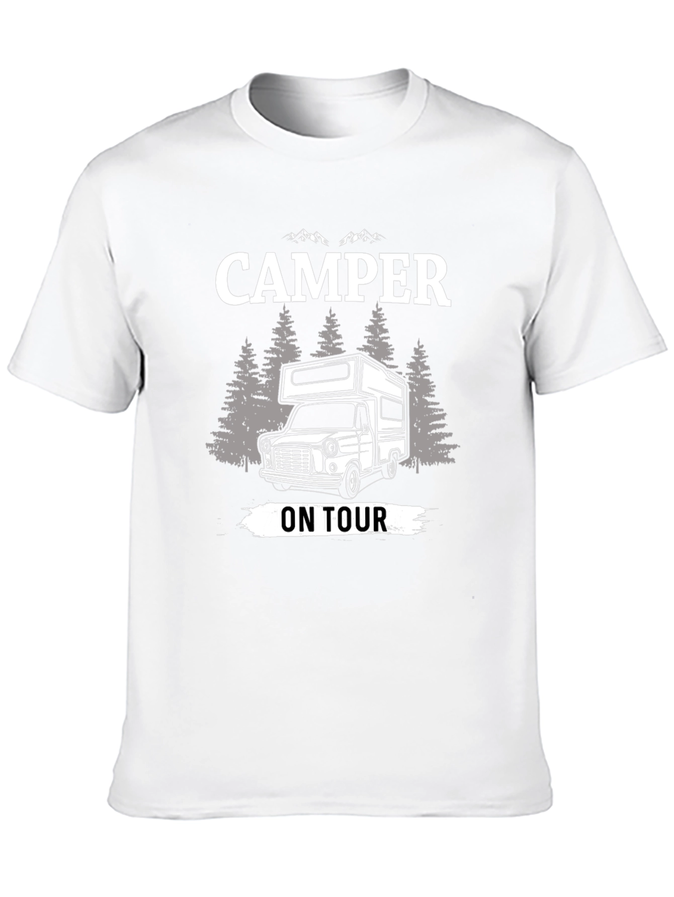 Camper On Tour Graphic T-Shirt