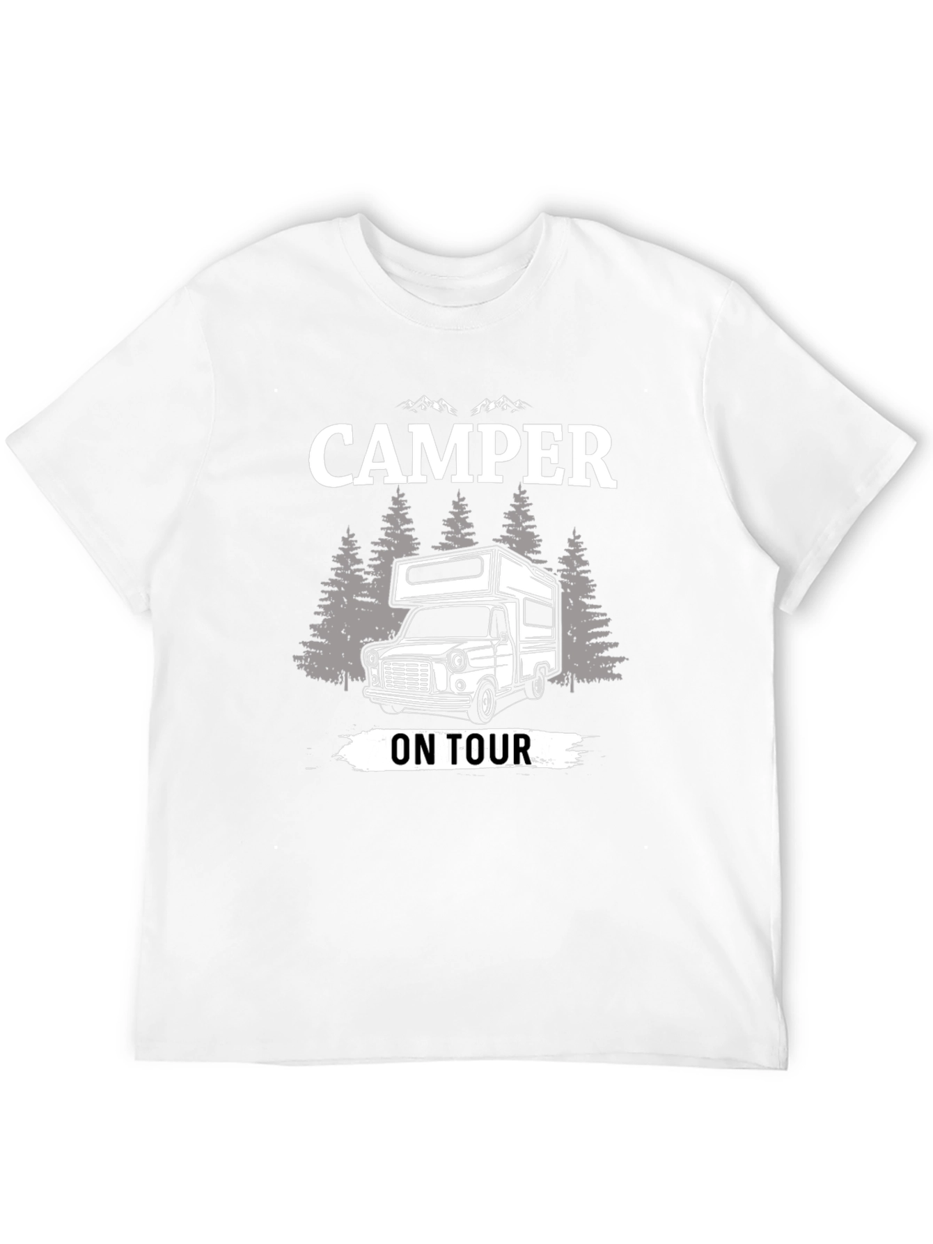 Camper On Tour Graphic T-Shirt