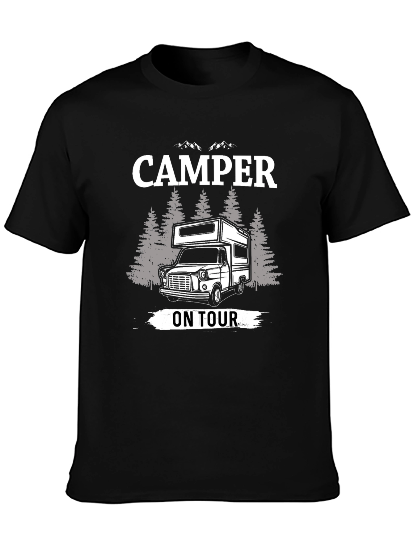 Camper On Tour Graphic T-Shirt