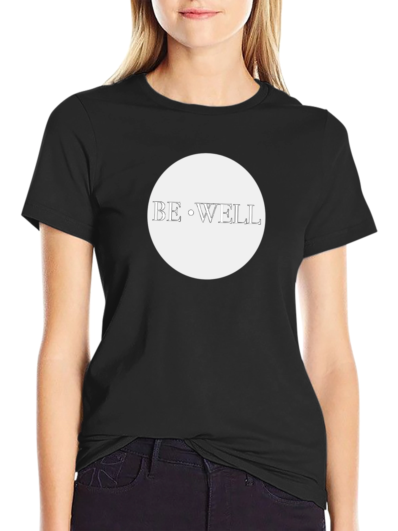Be Well Graphic T-Shirt - Black