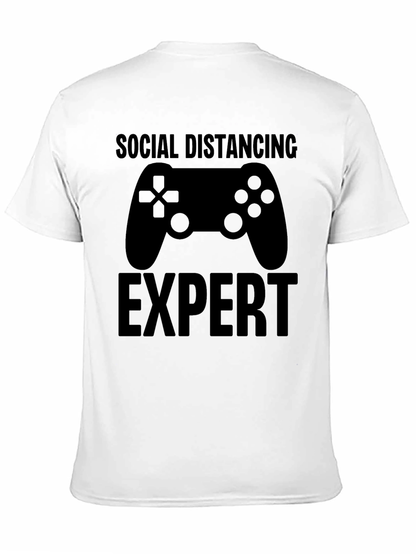Social Distancing Expert Gamer T-Shirt