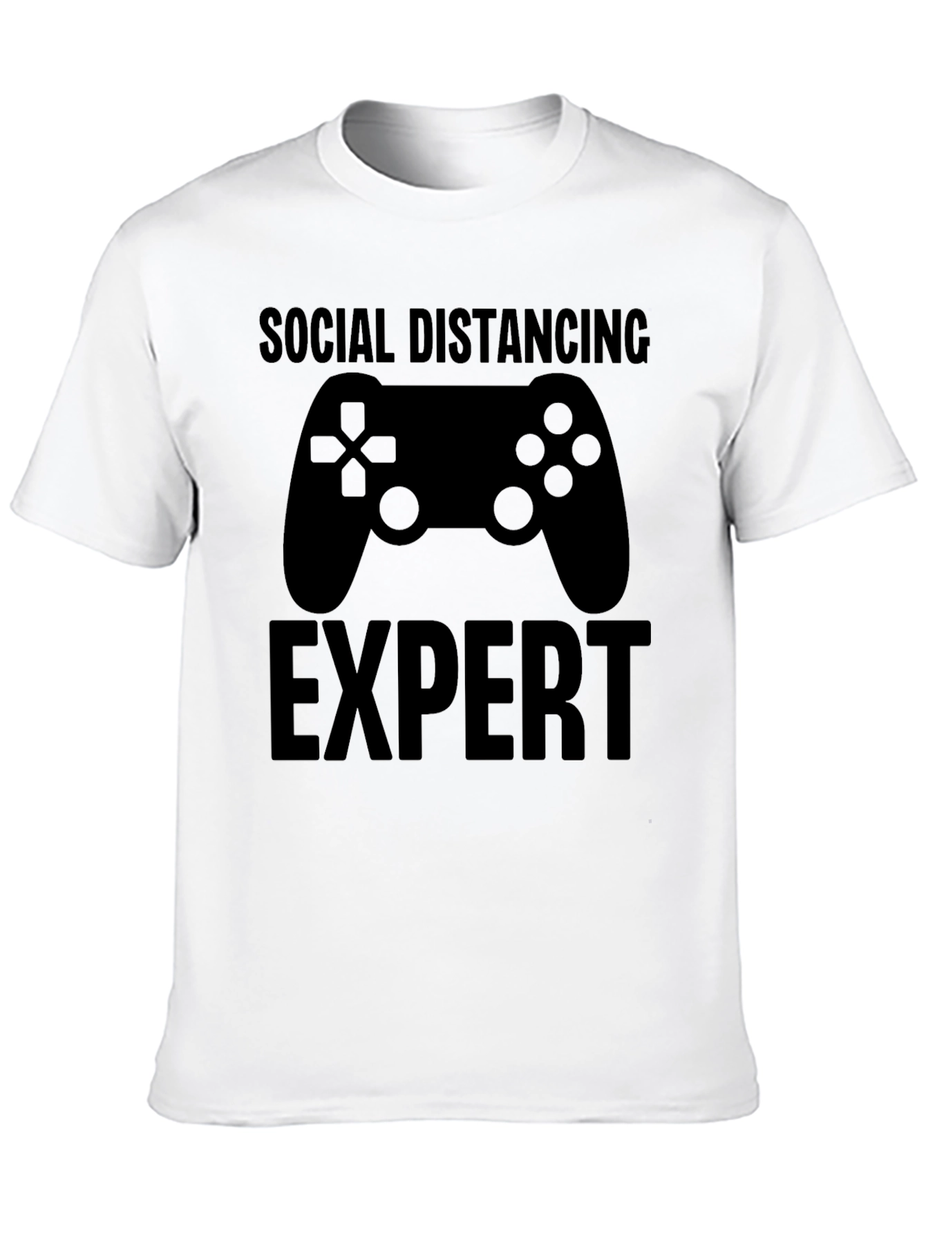 Social Distancing Expert Gamer T-Shirt