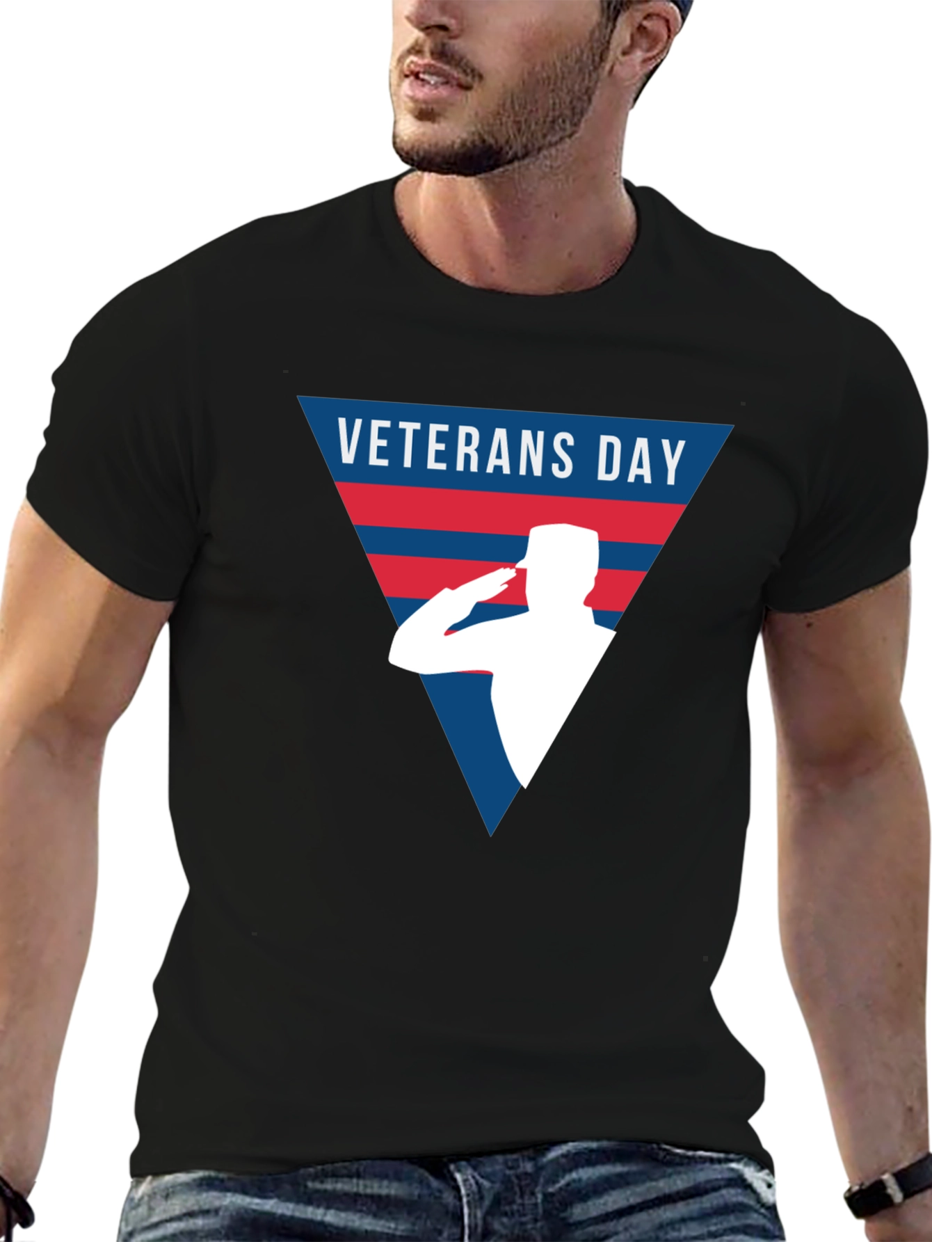 Veterans Day Graphic T-Shirt - Patriotic Tee