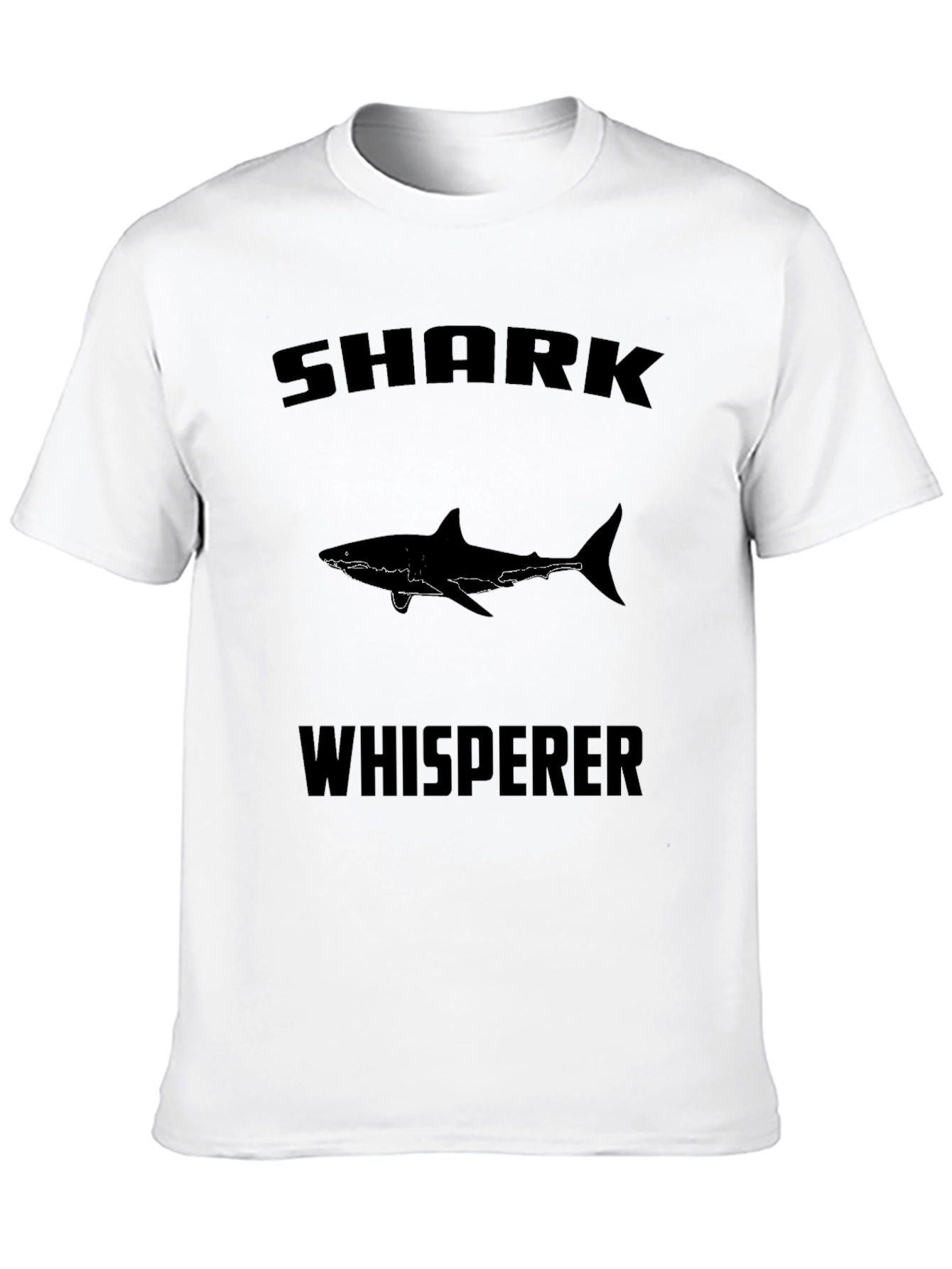 Shark Whisperer Graphic Tee - Black