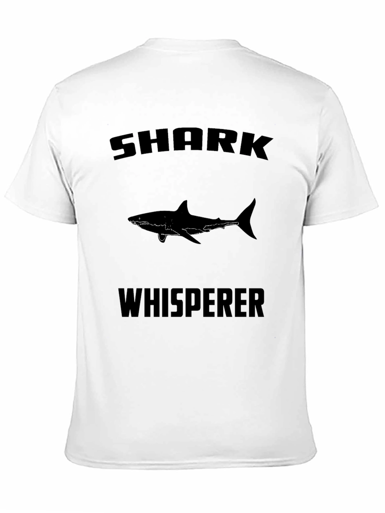 Shark Whisperer Graphic Tee - Black