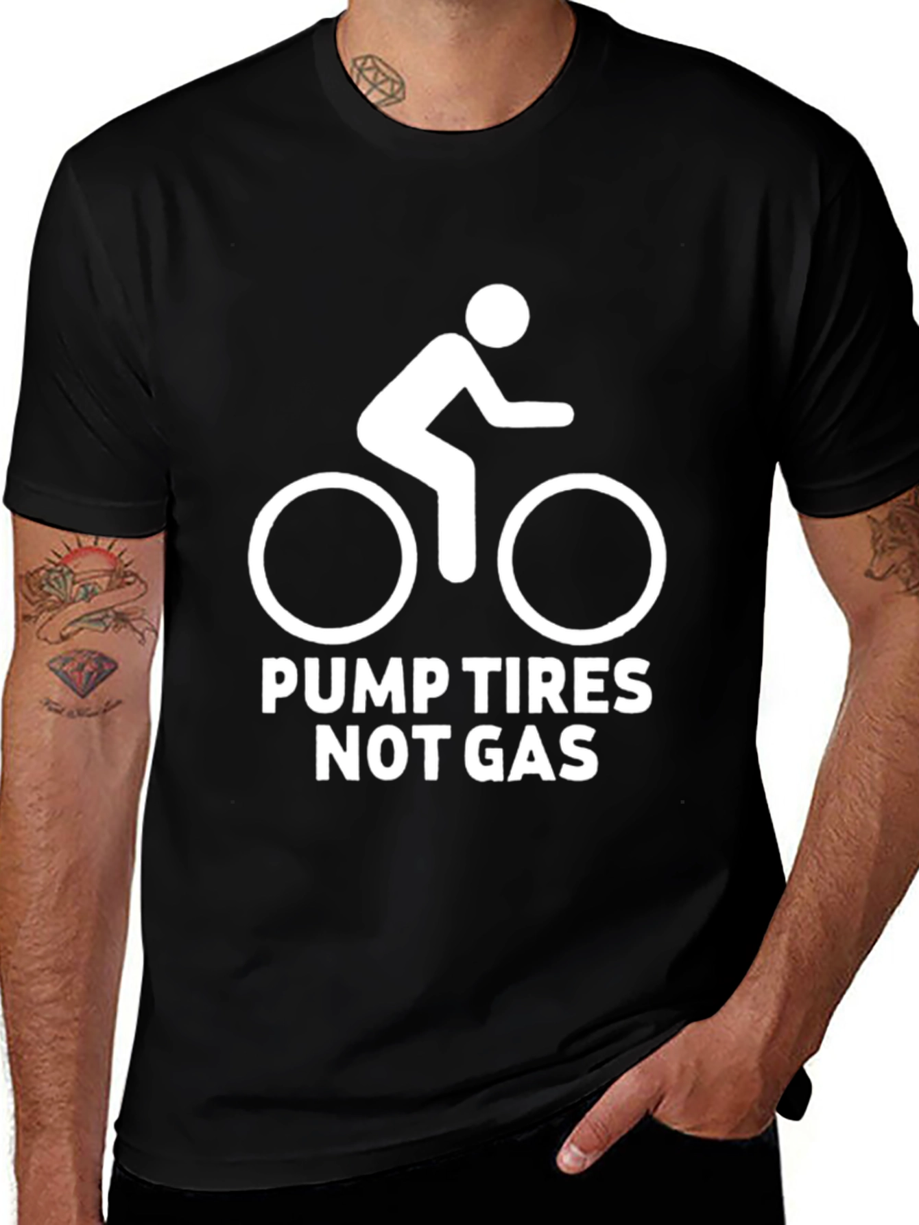 Pump Tires Not Gas T-Shirt