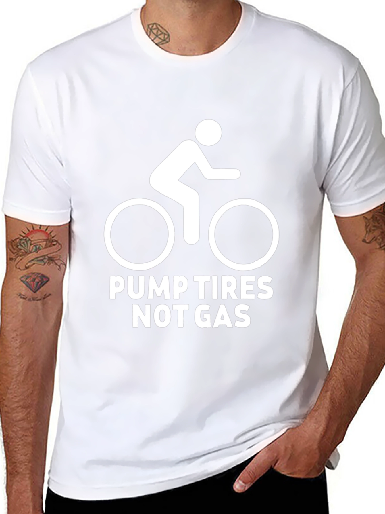 Pump Tires Not Gas T-Shirt