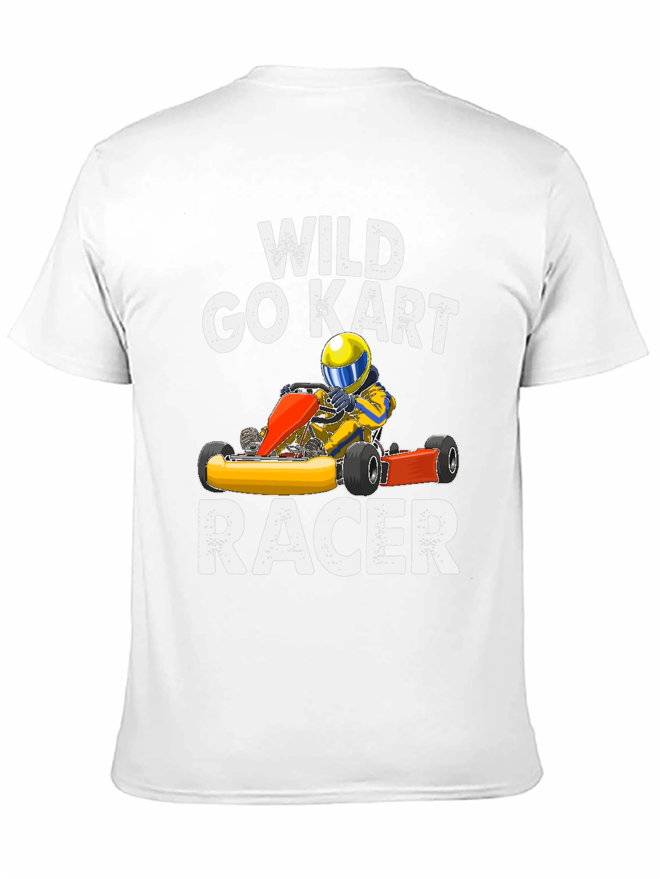 Wild Go Kart Racer Graphic T-Shirt