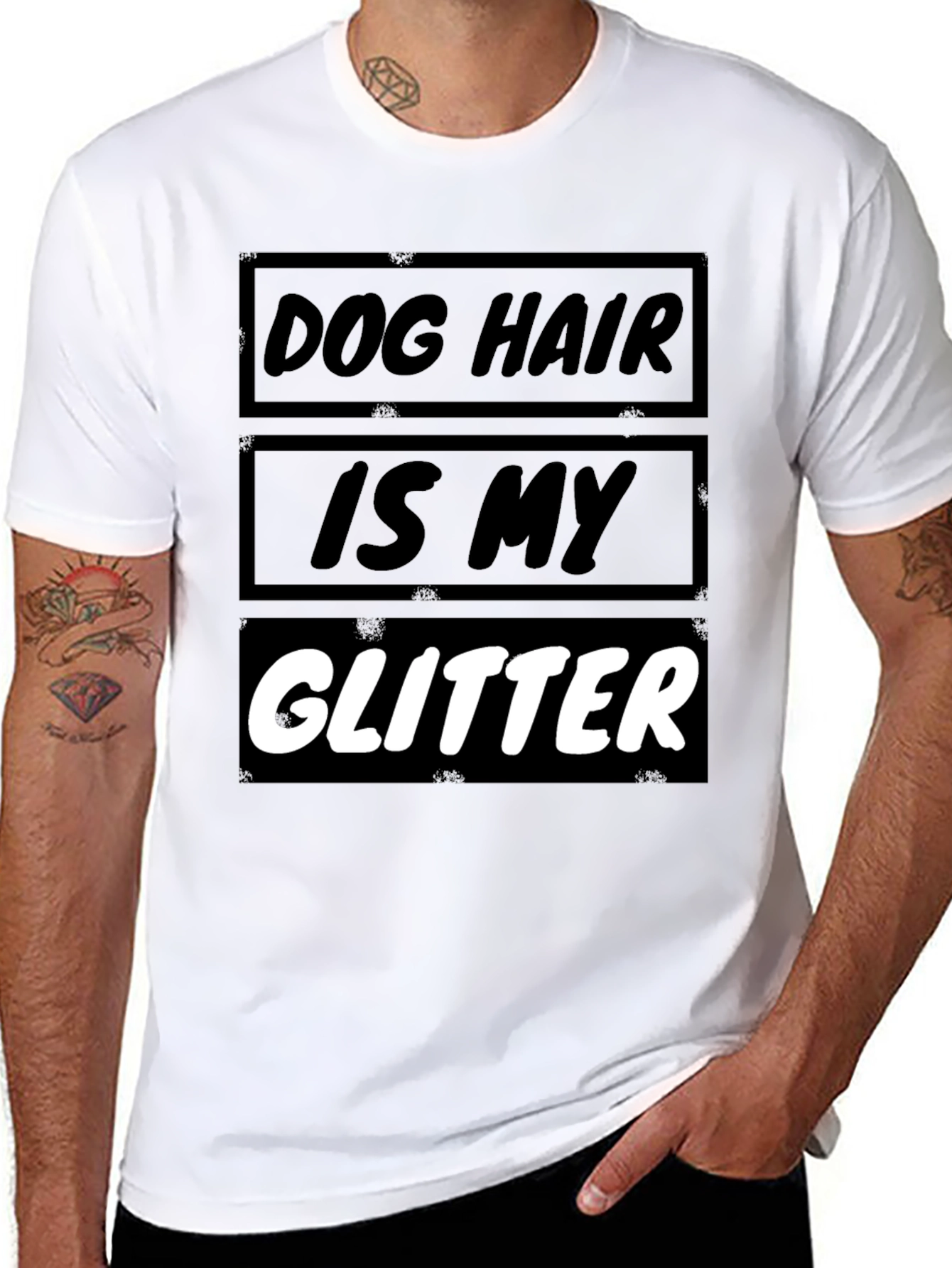 Dog Hair is My Glitter T-Shirt
