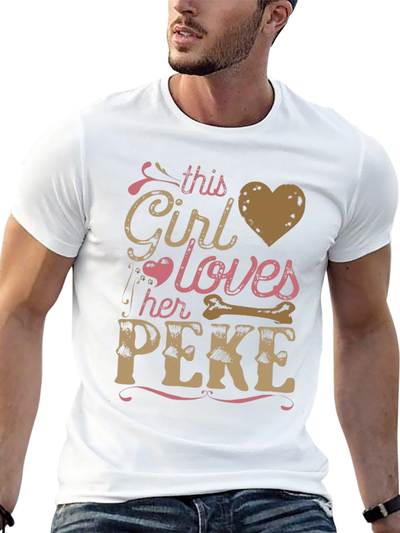 This Girl Loves Her Peke T-Shirt