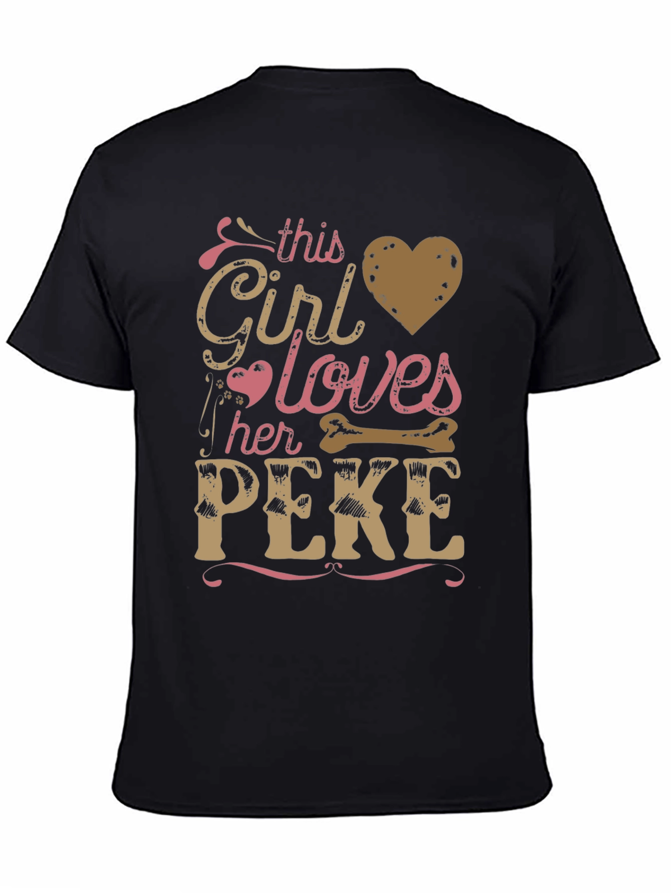 This Girl Loves Her Peke T-Shirt