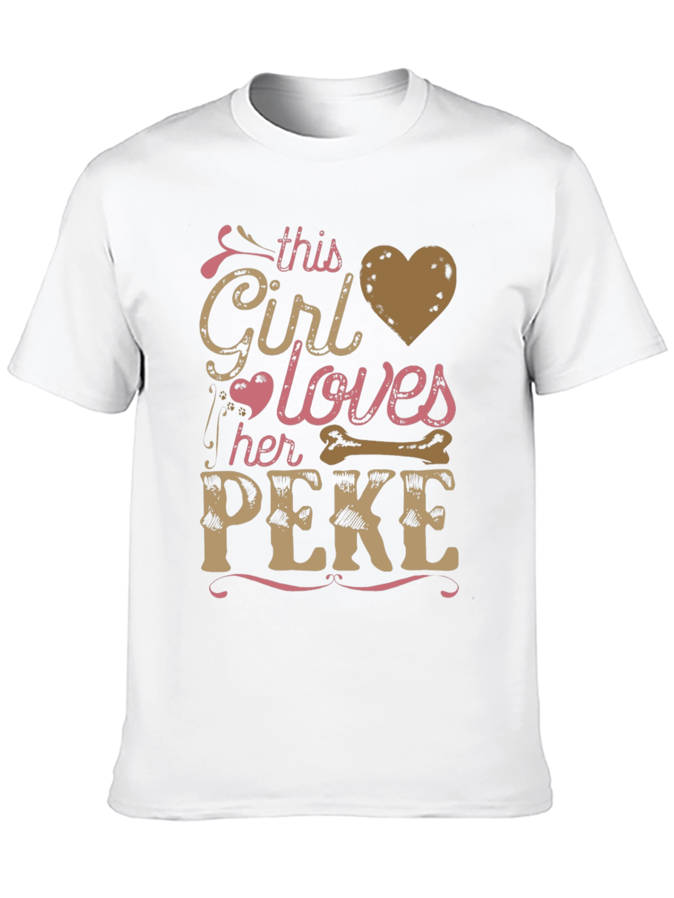This Girl Loves Her Peke T-Shirt