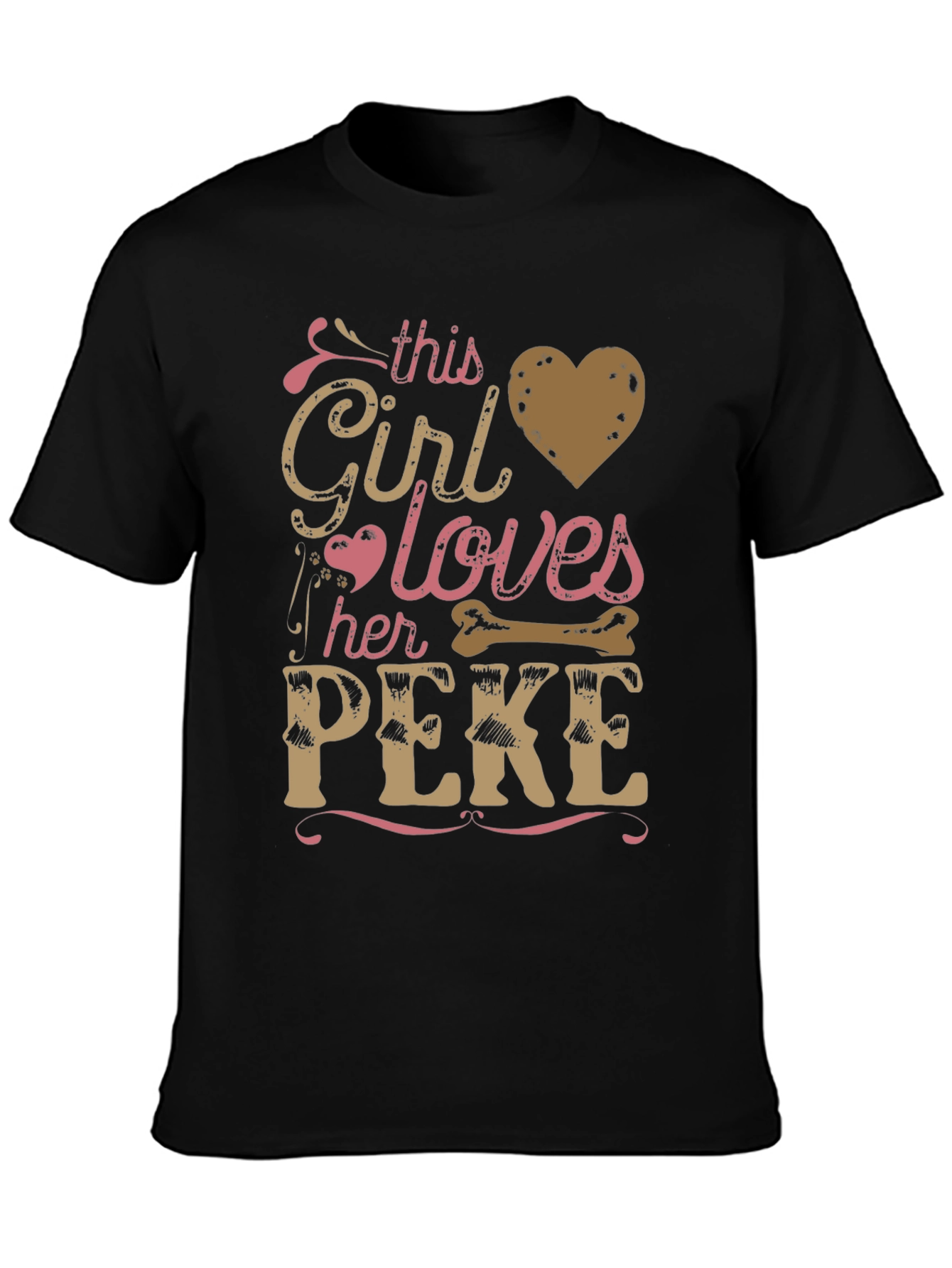 This Girl Loves Her Peke T-Shirt