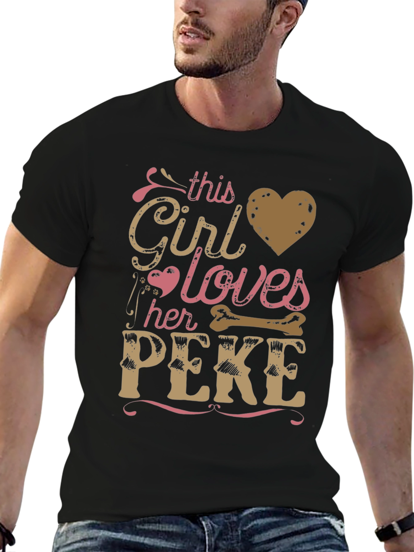This Girl Loves Her Peke T-Shirt