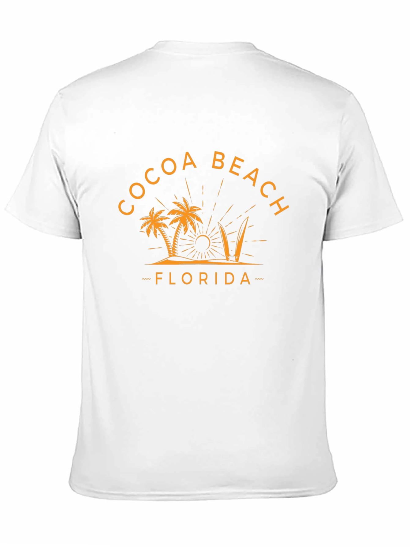 Cocoa Beach Florida Graphic Tee - Black T-Shirt