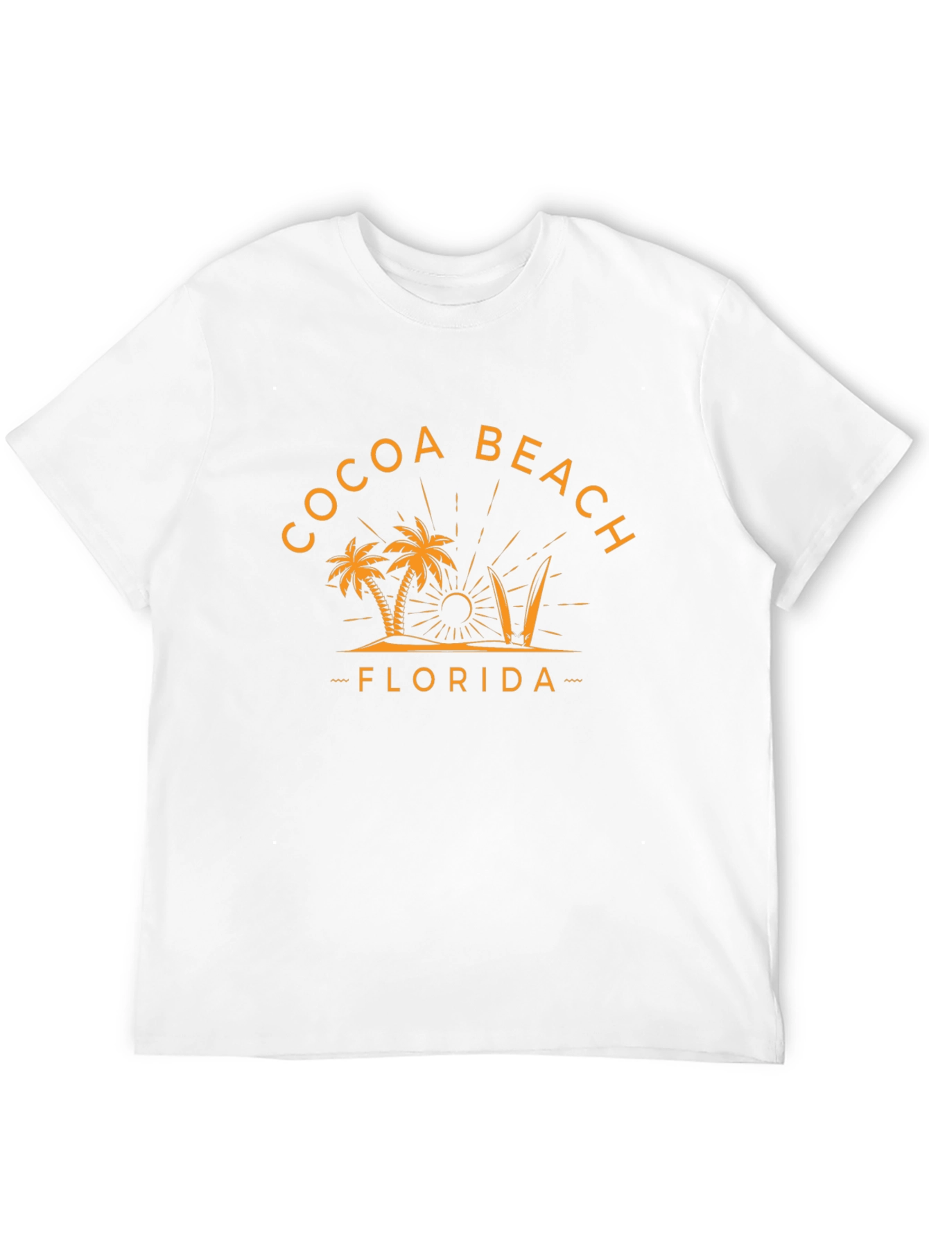 Cocoa Beach Florida Graphic Tee - Black T-Shirt