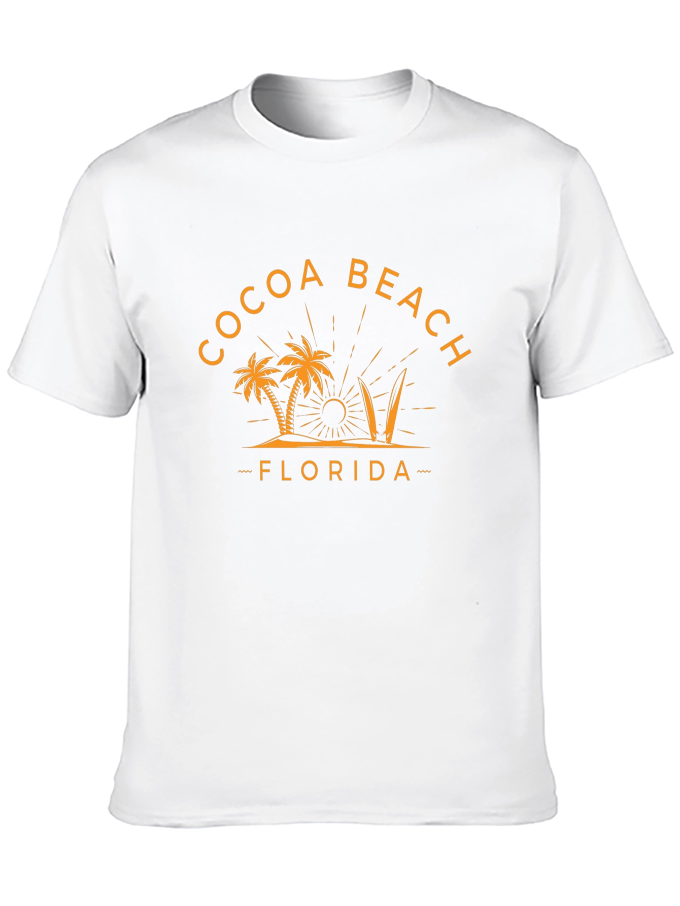 Cocoa Beach Florida Graphic Tee - Black T-Shirt