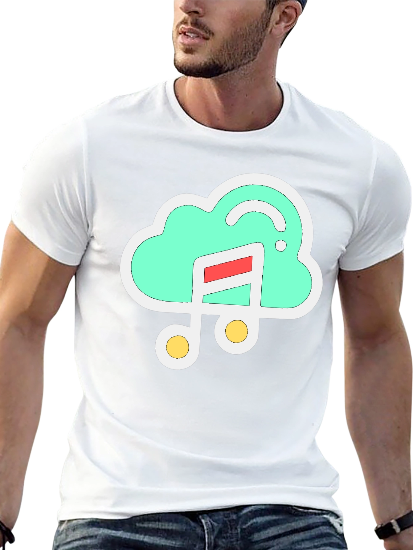 Cloud Music T-Shirt - Stylish & Comfortable