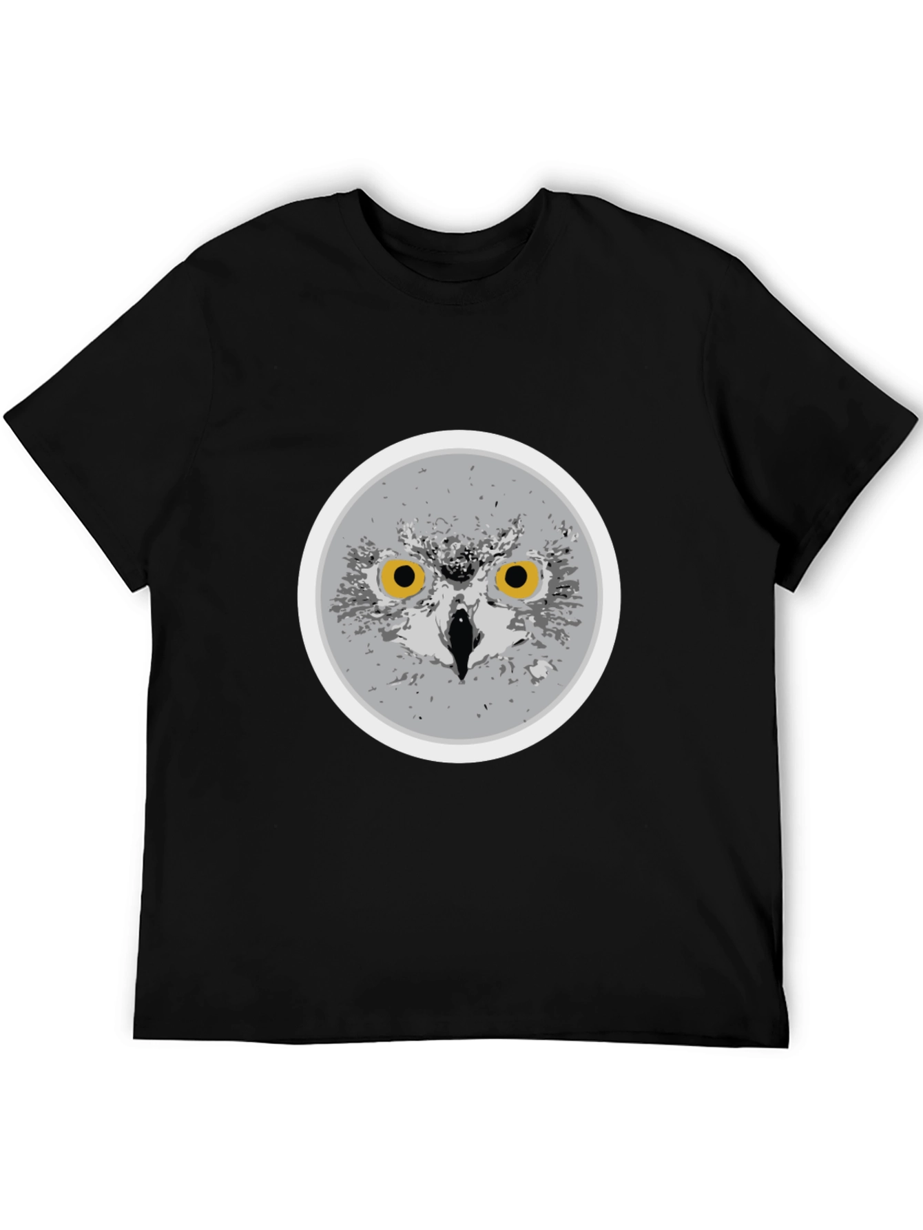 Owl Graphic Print T-Shirt