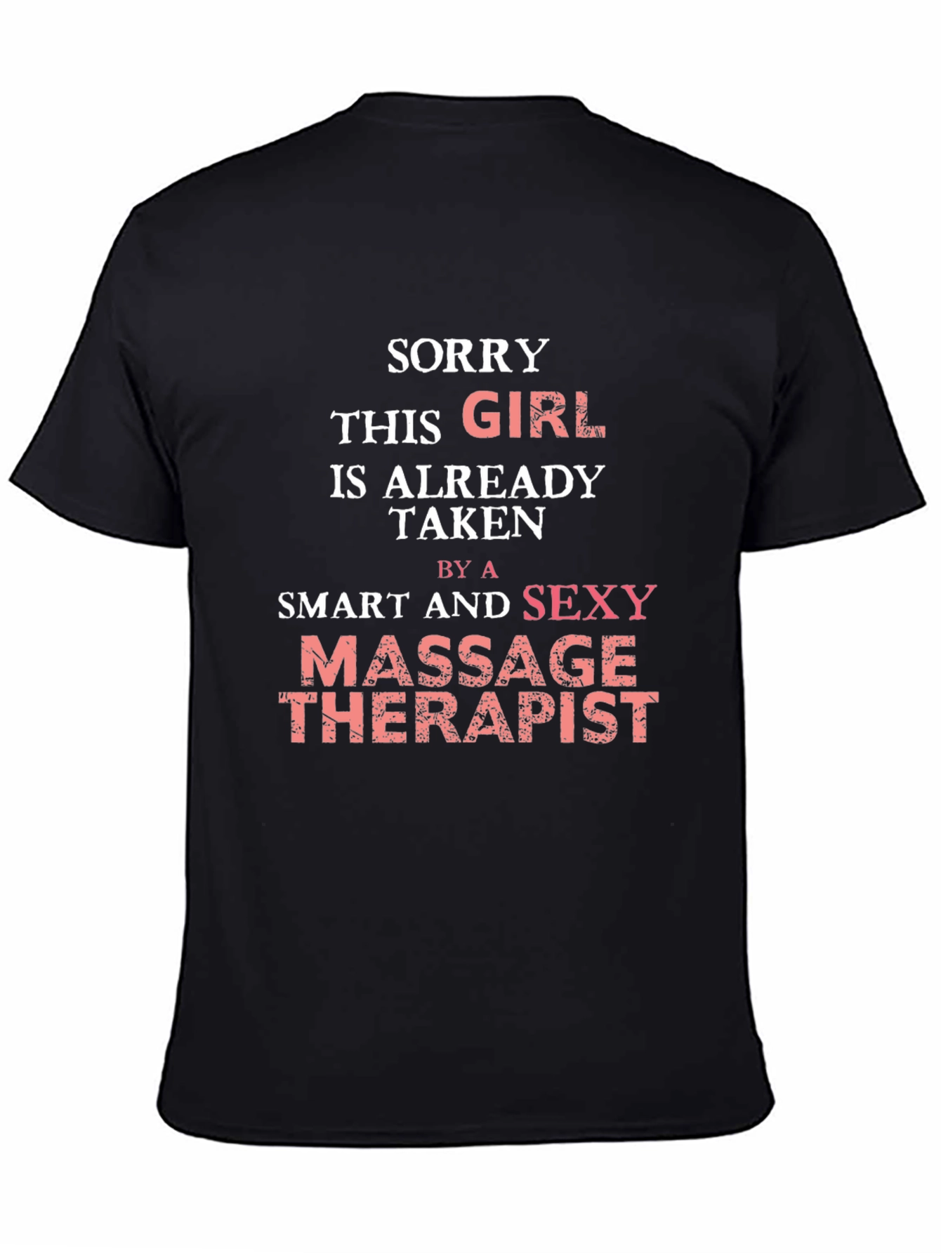 Funny Massage Therapist Girl T-Shirt