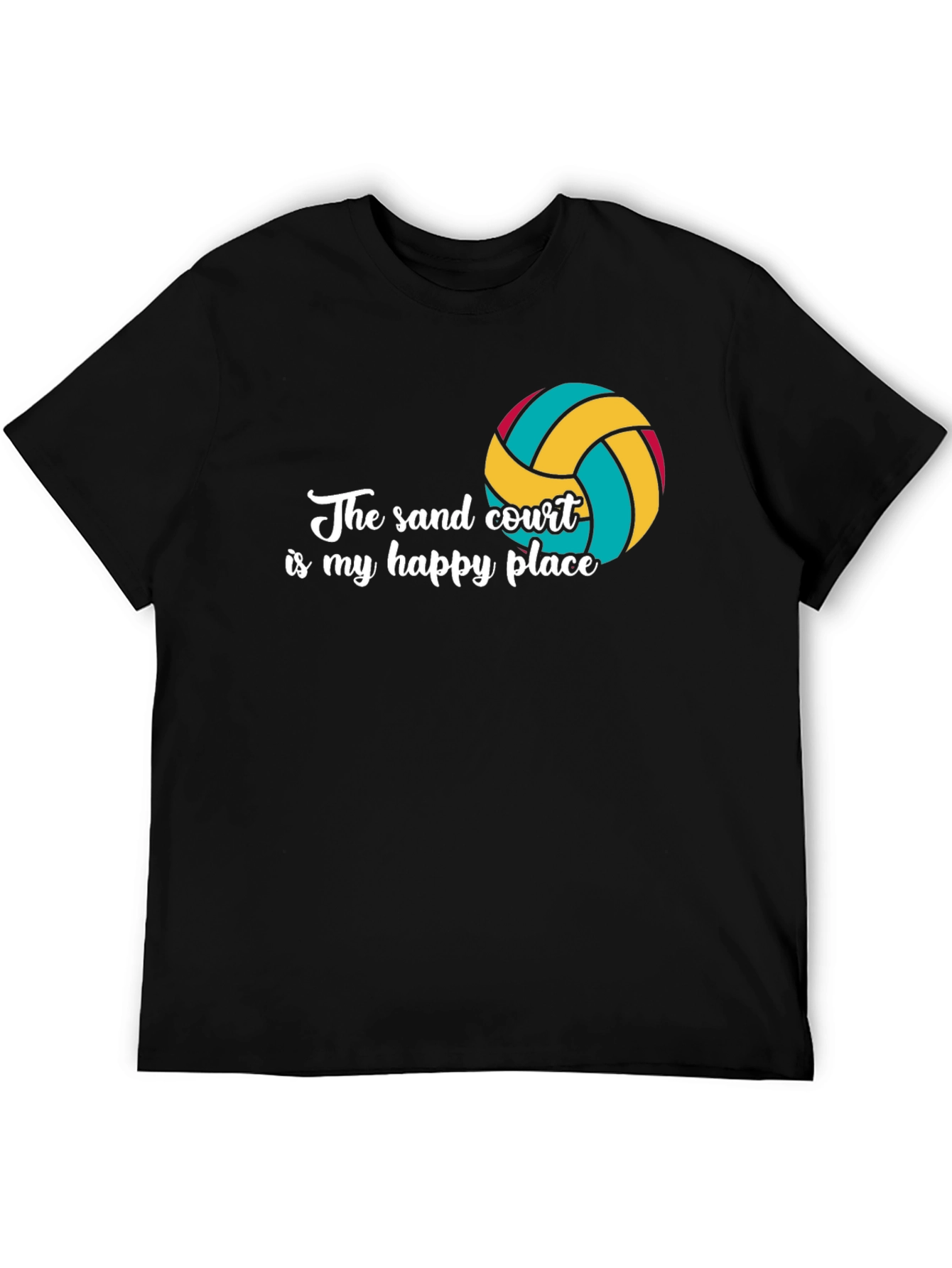 Sand Court Happy Place Graphic Tee