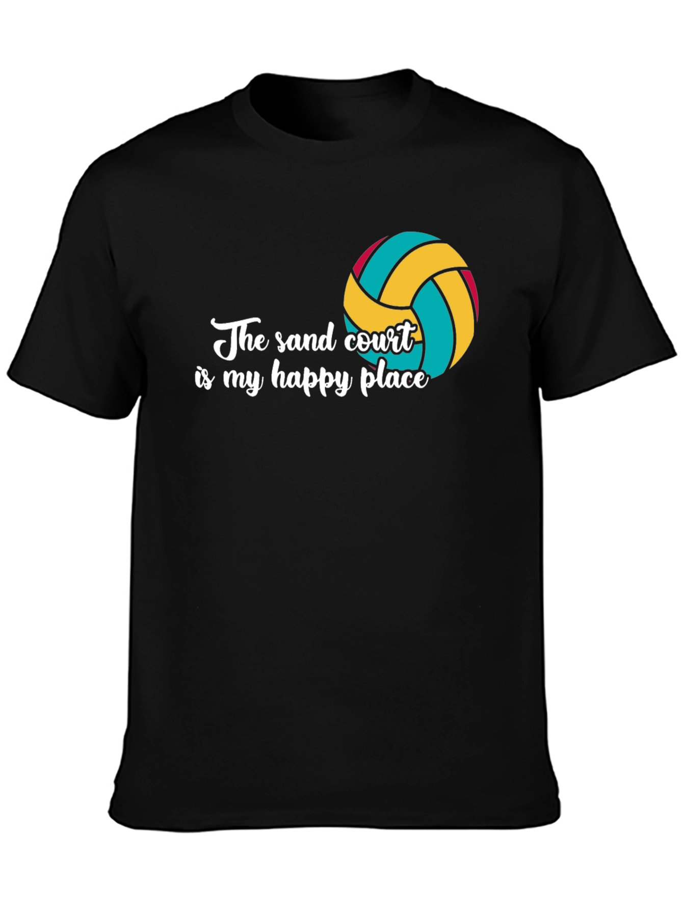 Sand Court Happy Place Graphic Tee