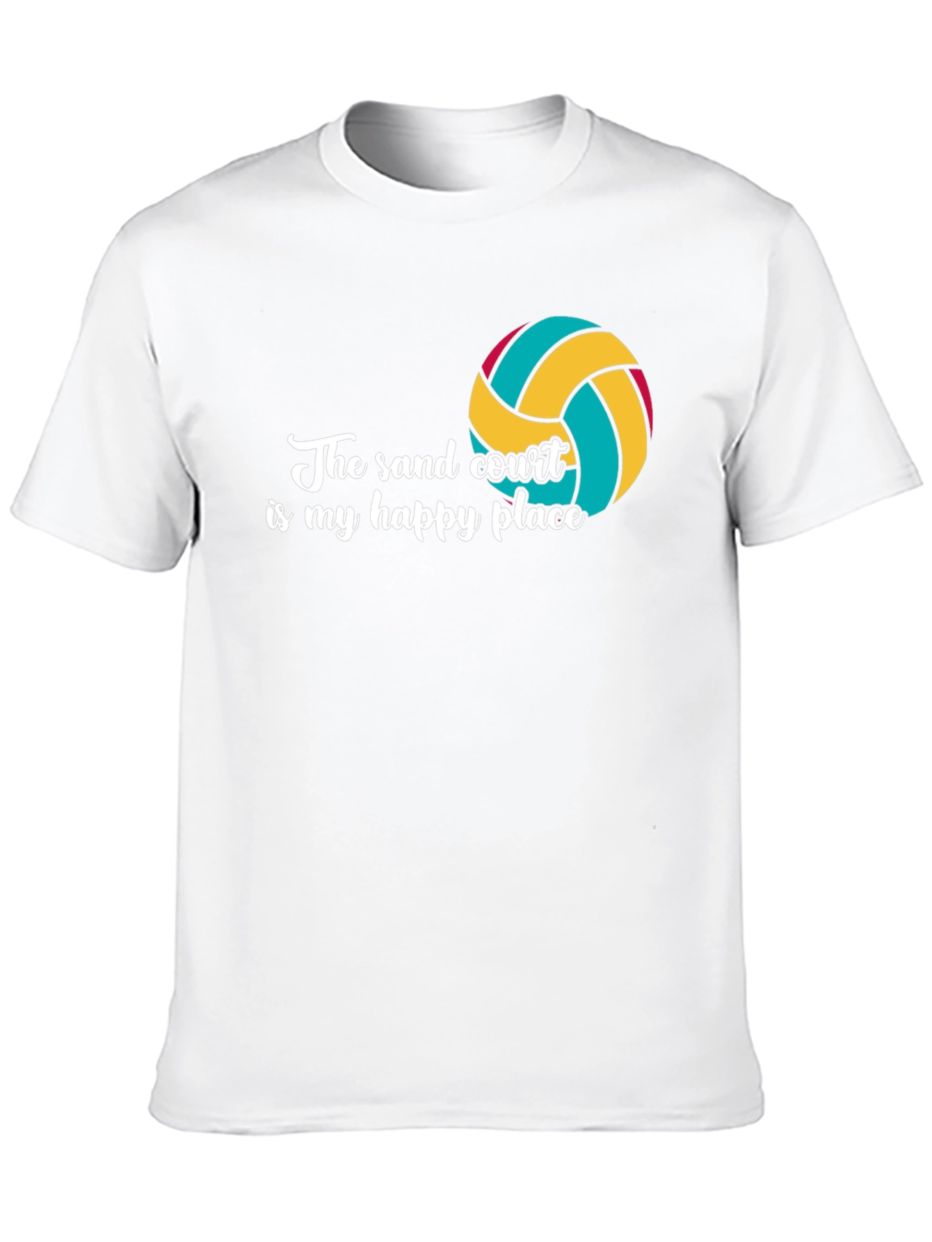 Sand Court Happy Place Graphic Tee