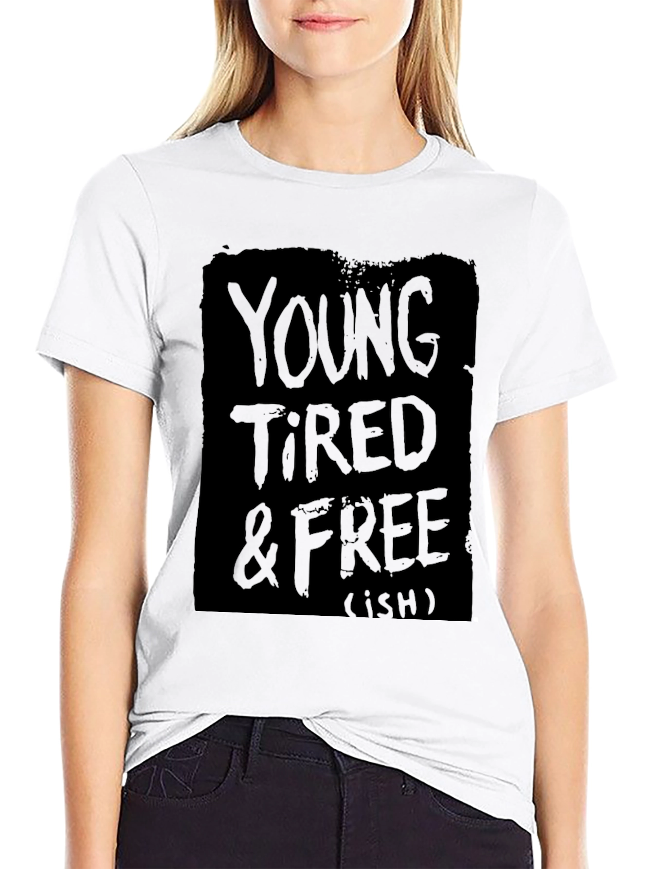 Young Tired & Free (ish) Graphic Tee
