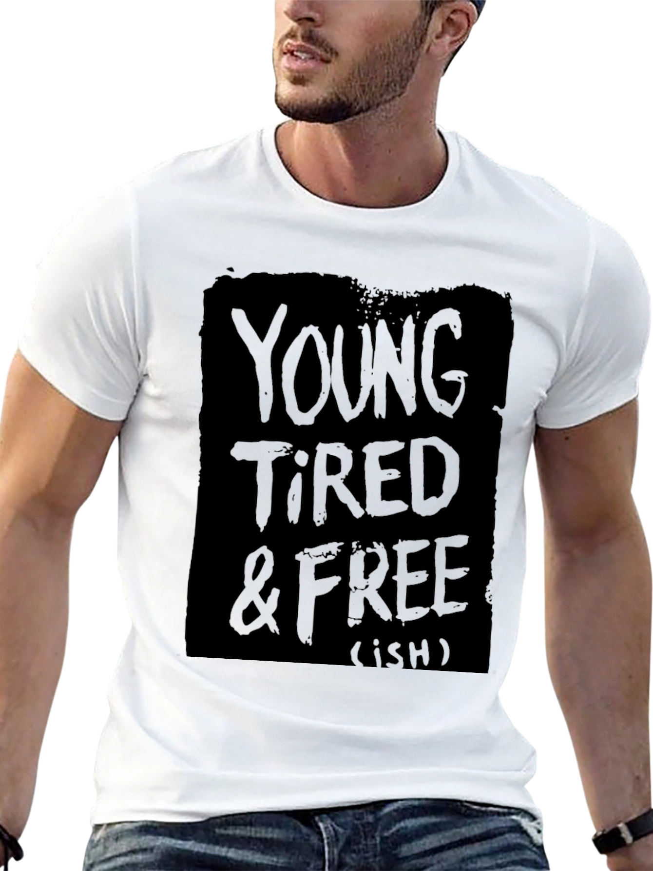 Young Tired & Free (ish) Graphic Tee