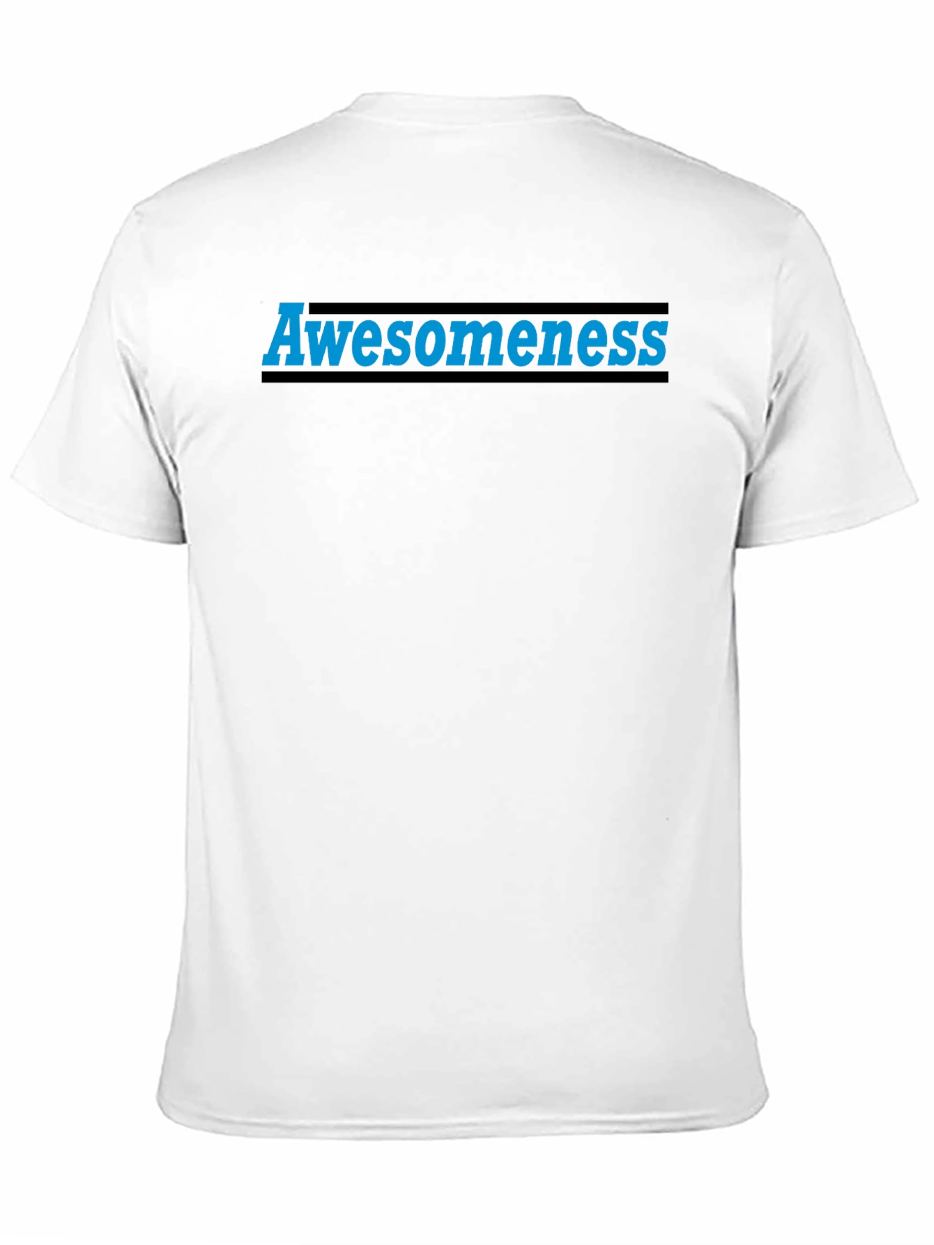 Awesomeness Graphic Tee - Black Unisex T-Shirt